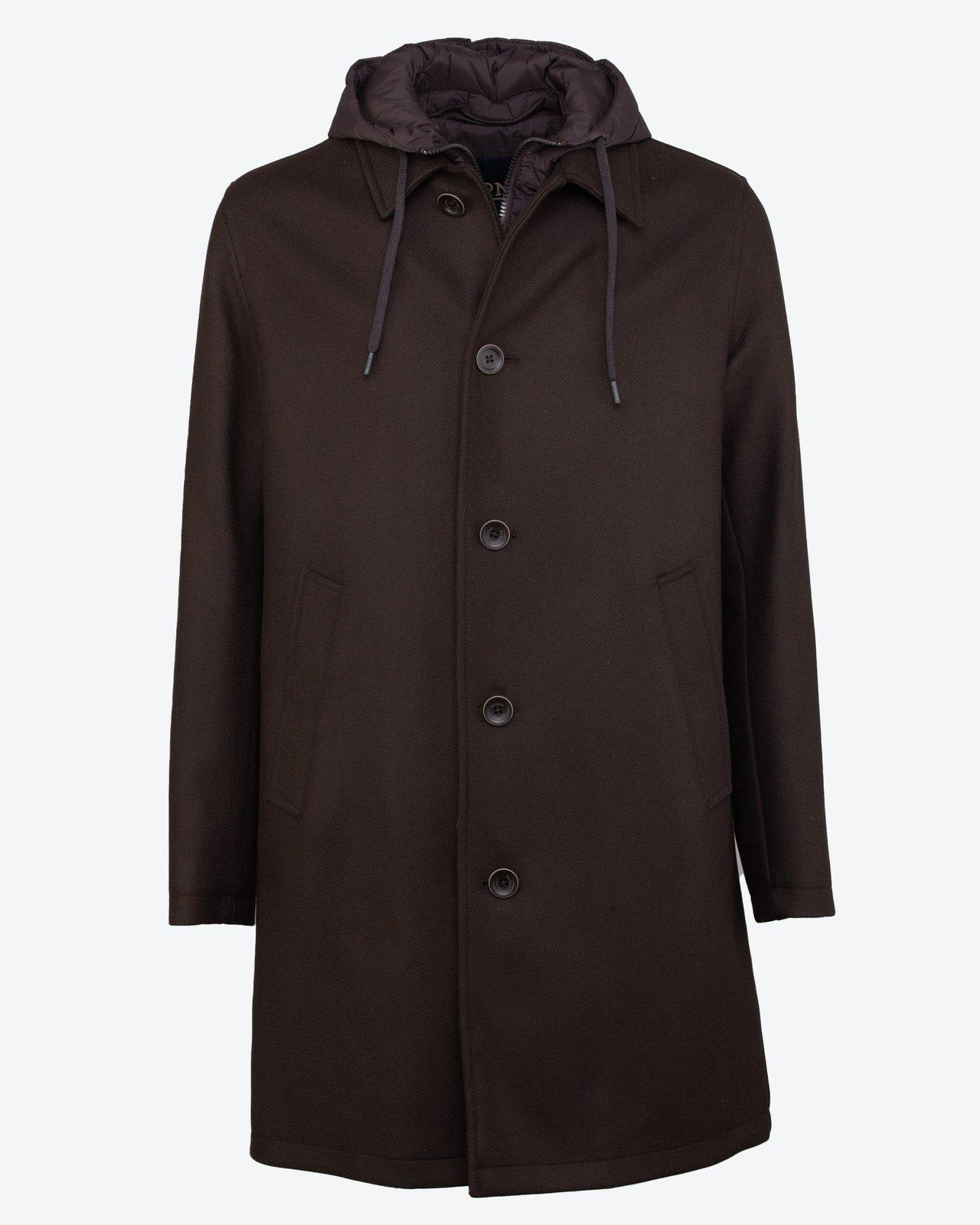 Herno Two-layered Button-up Coat