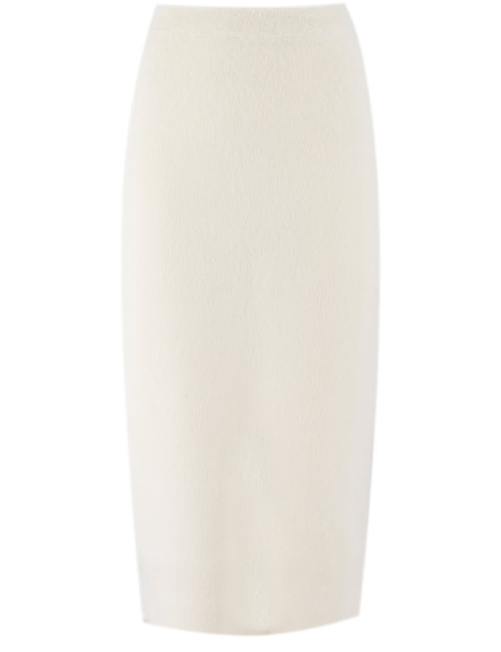 Shop Fabiana Filippi Skirt In Bianco