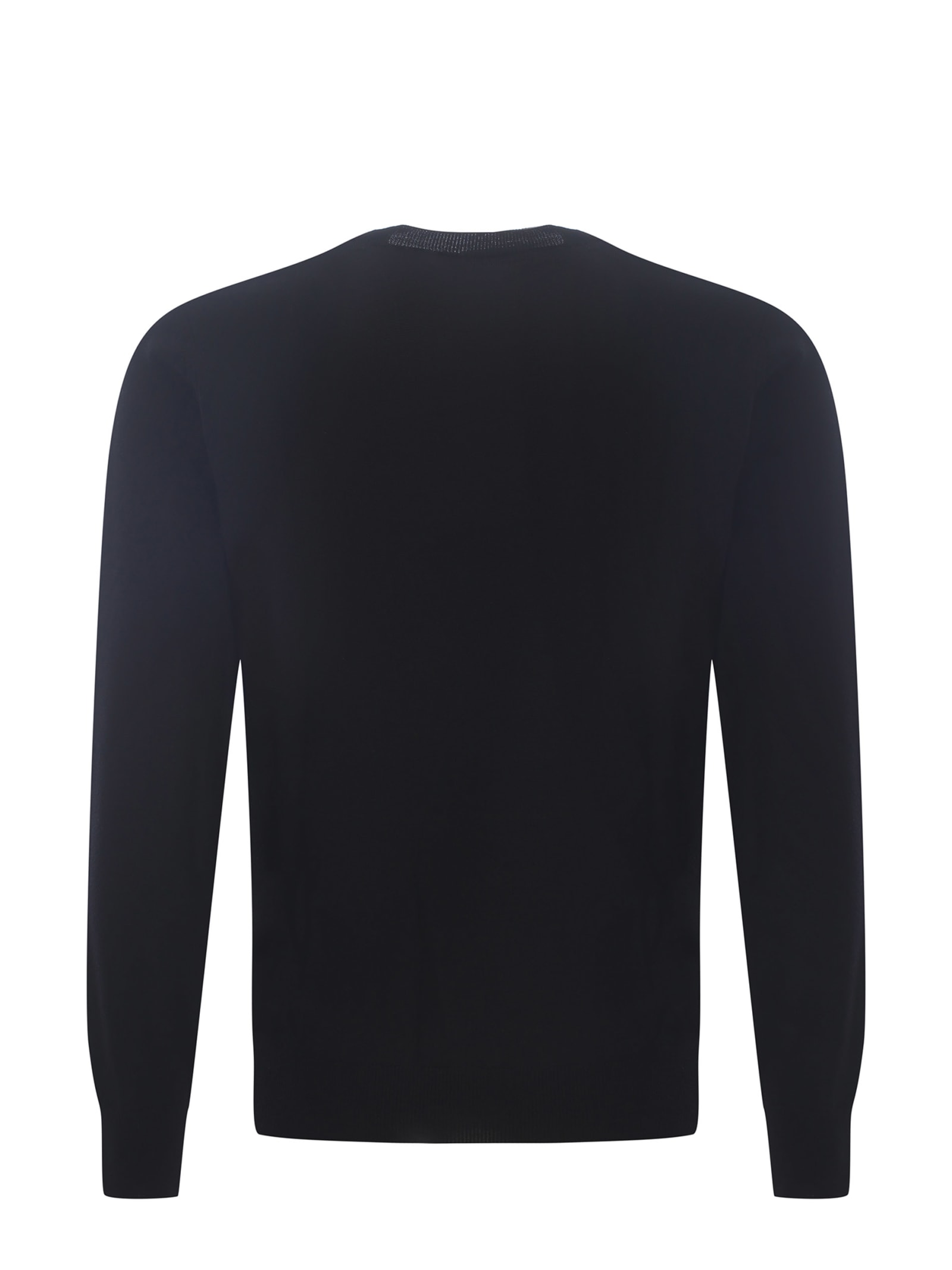 Shop Dsquared2 Pullover  Made Of Virgin Wool In Black