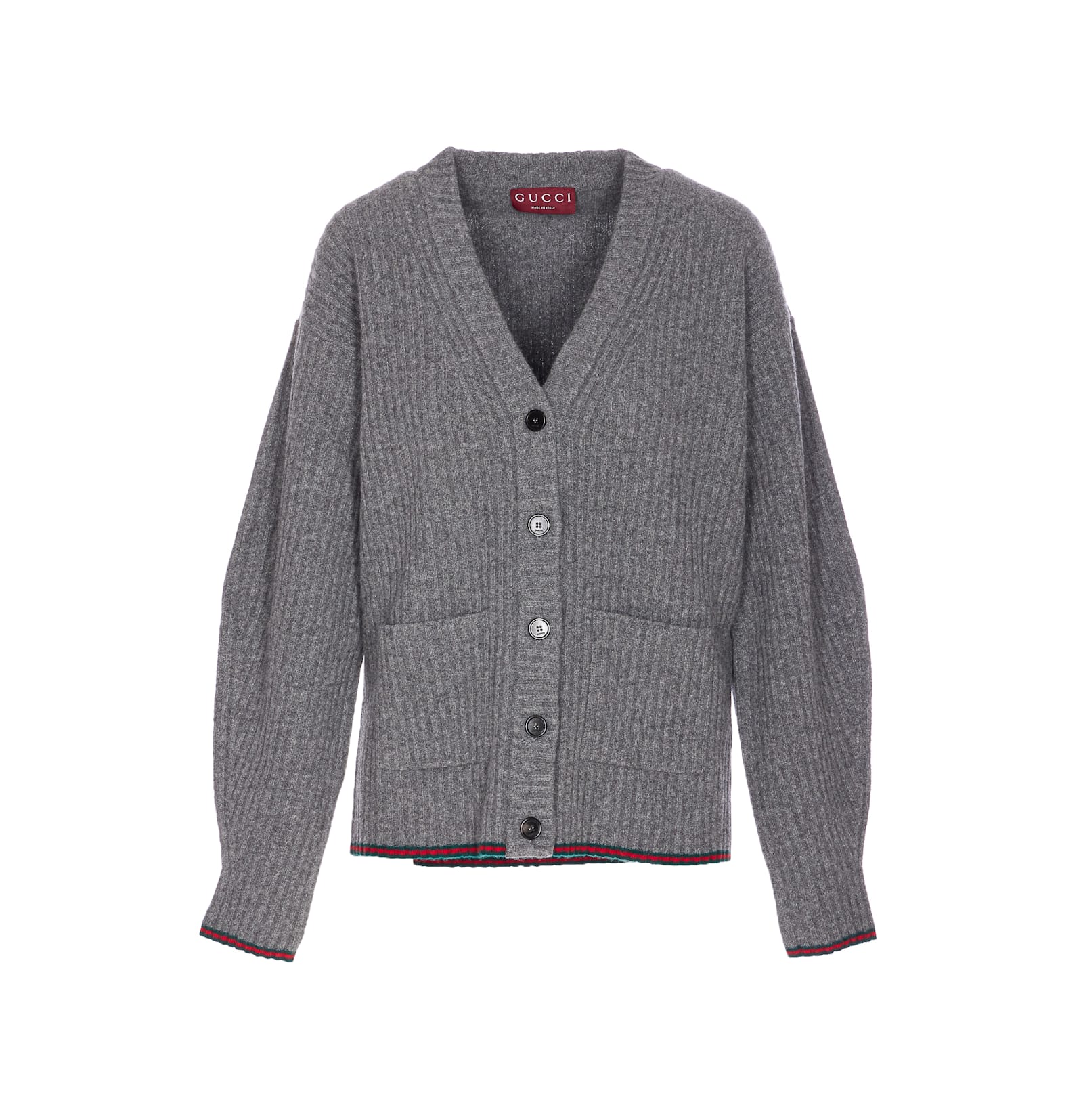Gucci Cardigan In Gray