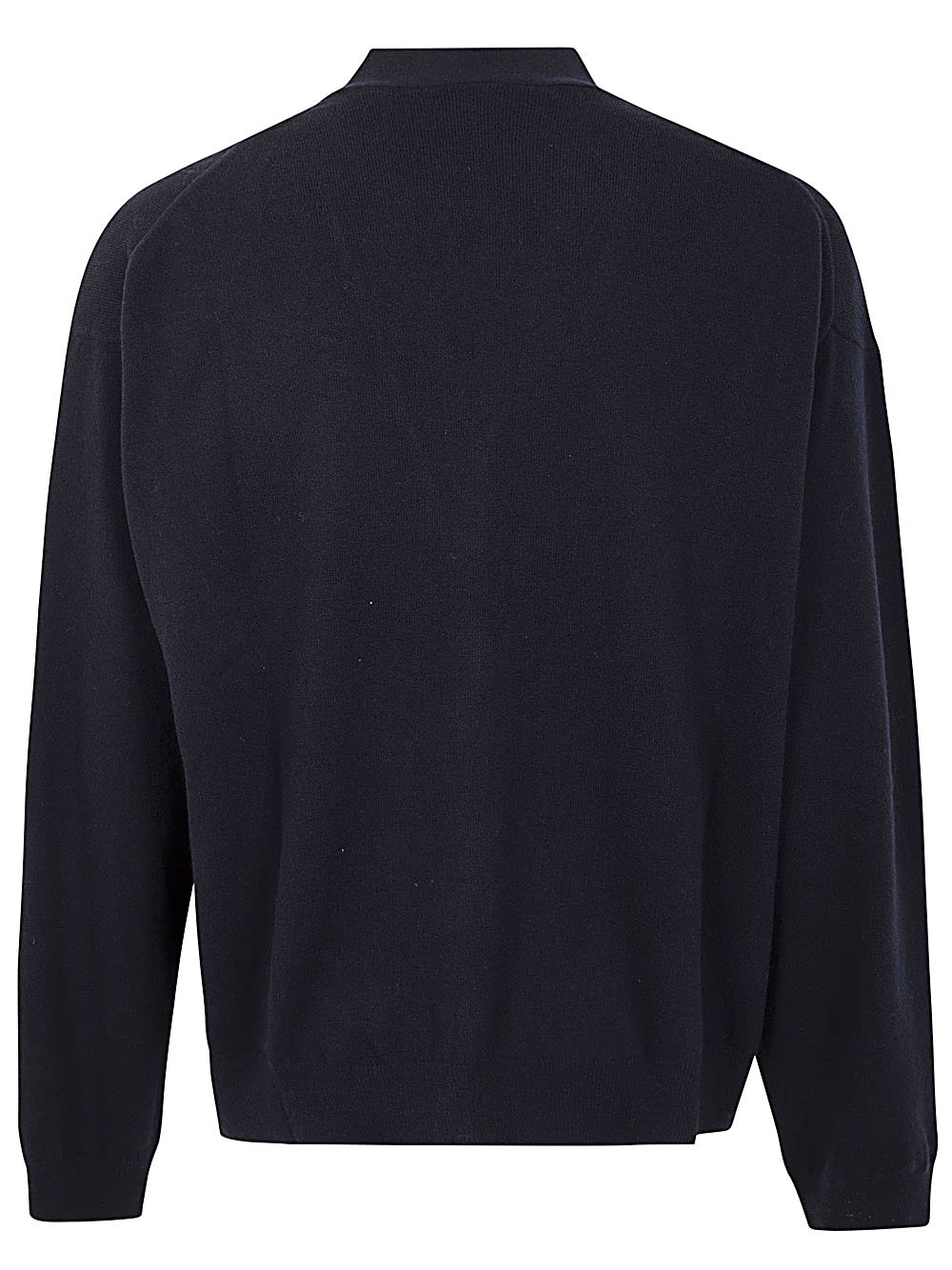 Shop Studio Nicholson 12gg Knit Cardigan In Darkest Navy