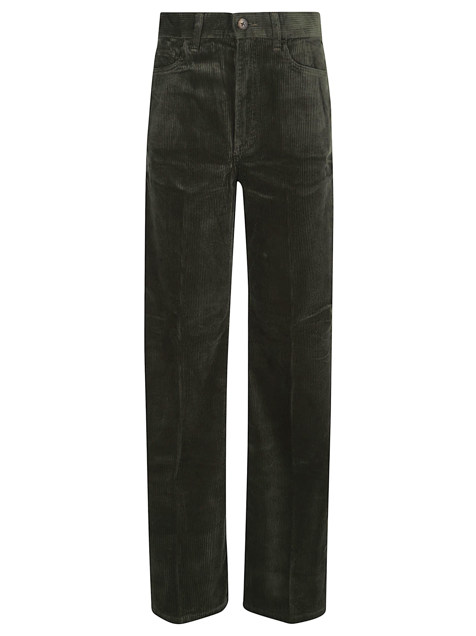 Polo Ralph Lauren Woven-wide Leg-pants In Green