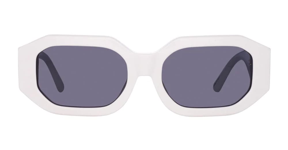 Blake - White / Silver Sunglasses