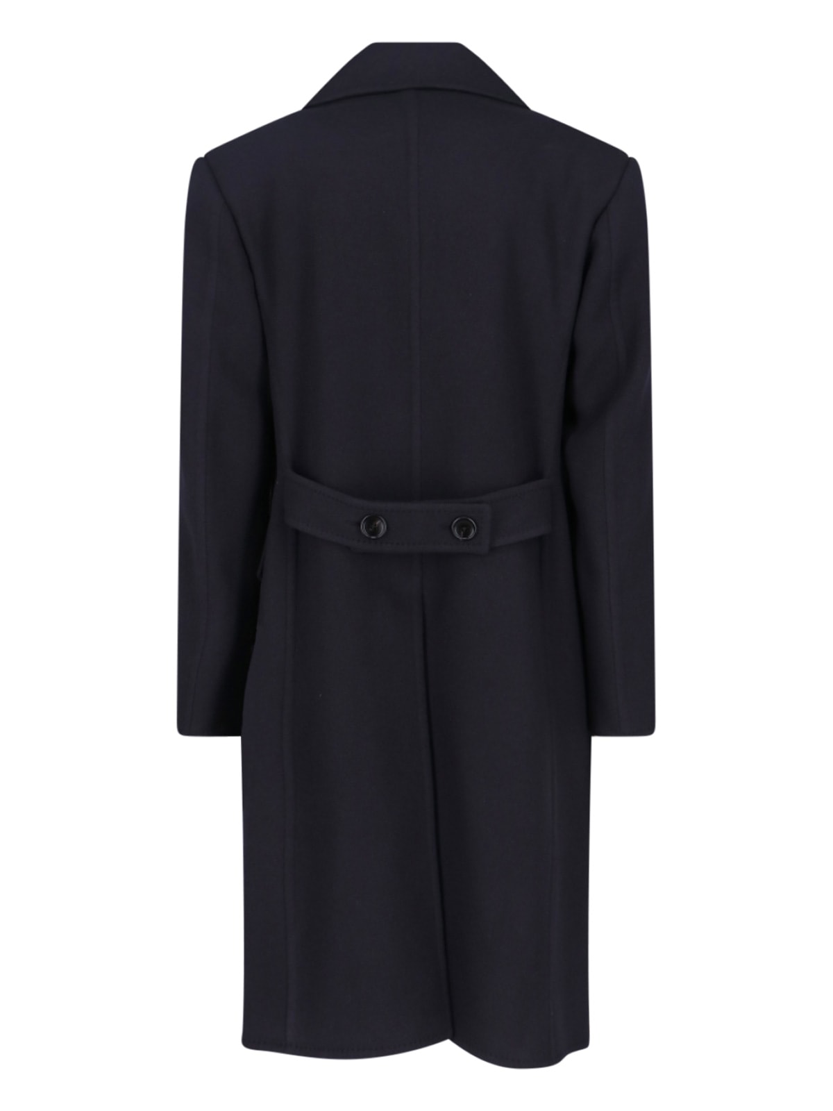 Tom Ford Virgin Wool Coat In Blue