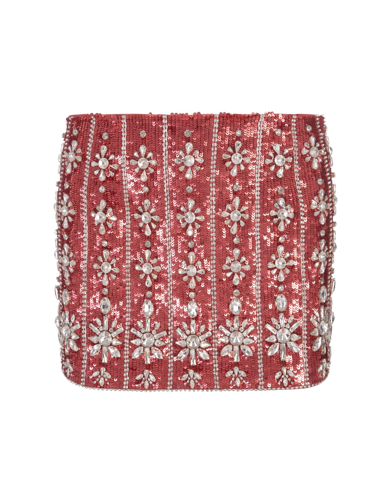 Retrofete Calypso Coral Xios Mini Skirt