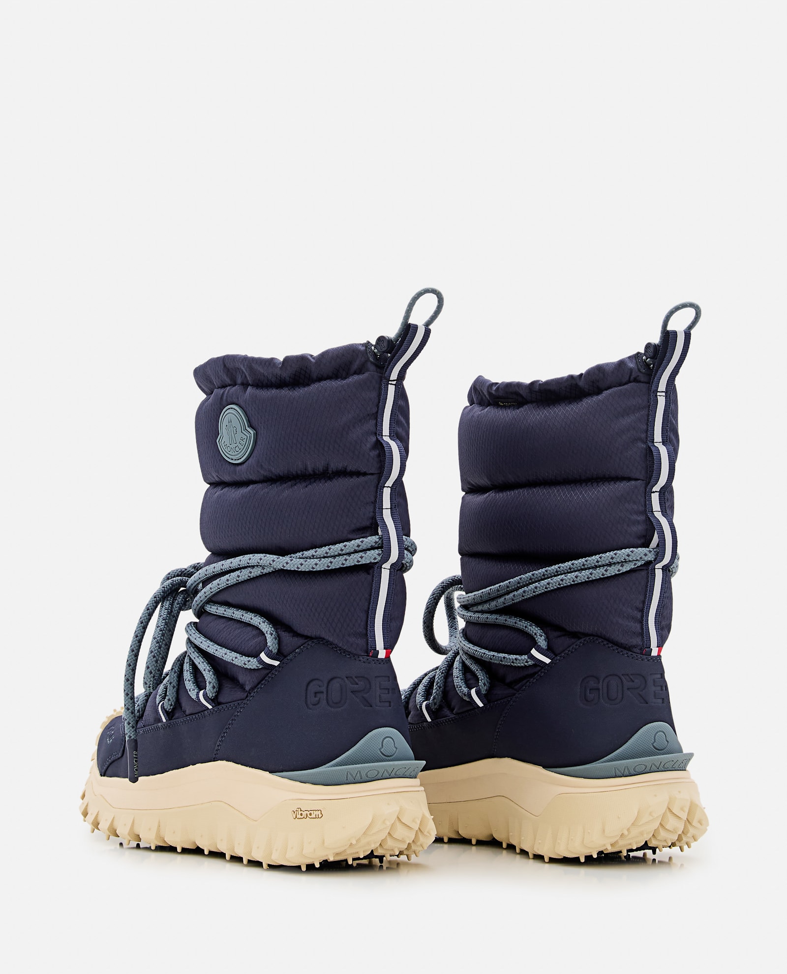 Shop Moncler Trailgrip Apres High Gtx Snow Boots In Blue