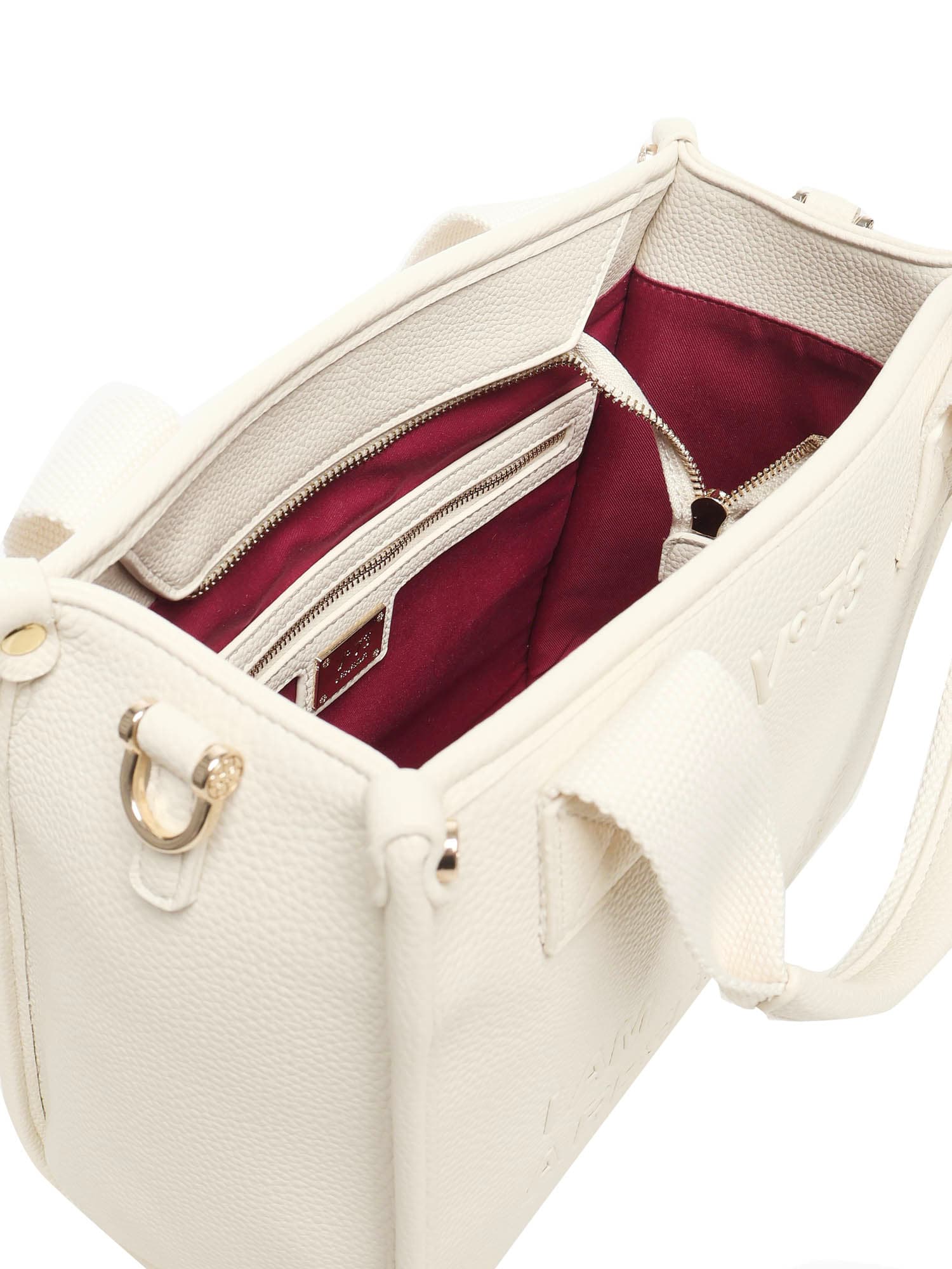 V73 Responsibility Now Shopping Bag In White