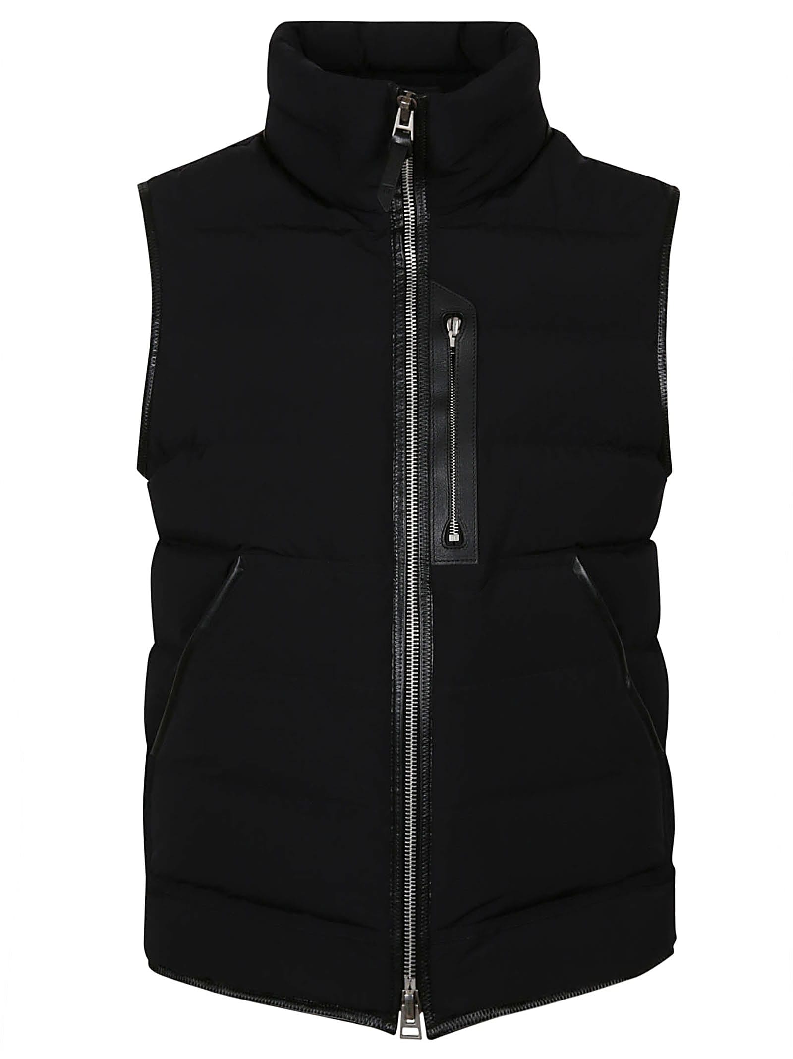 Shop Tom Ford Vest In Black