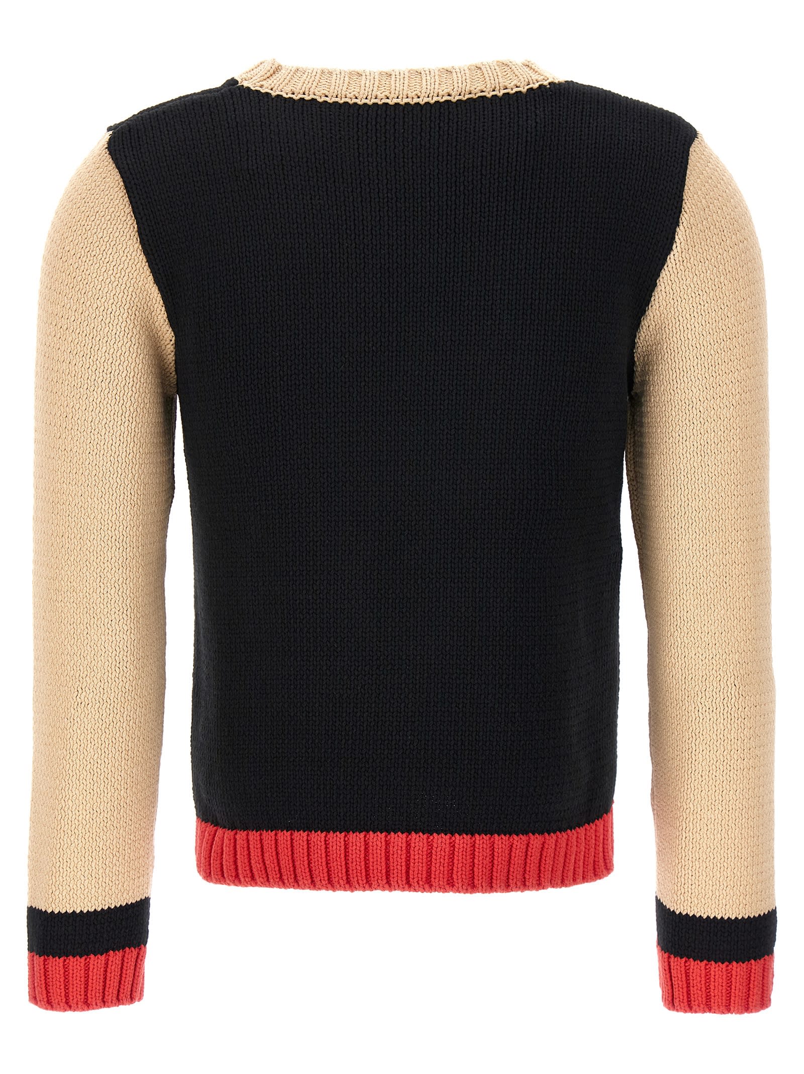 Shop Moschino Archive Scarves Sweater