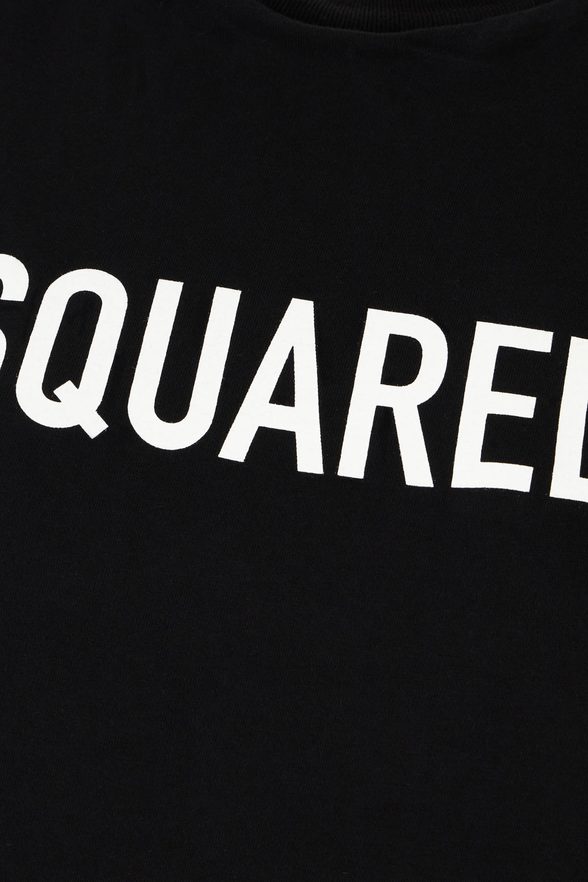 Dsquared2 Woman T-shirt Black Size L Cotton In Black