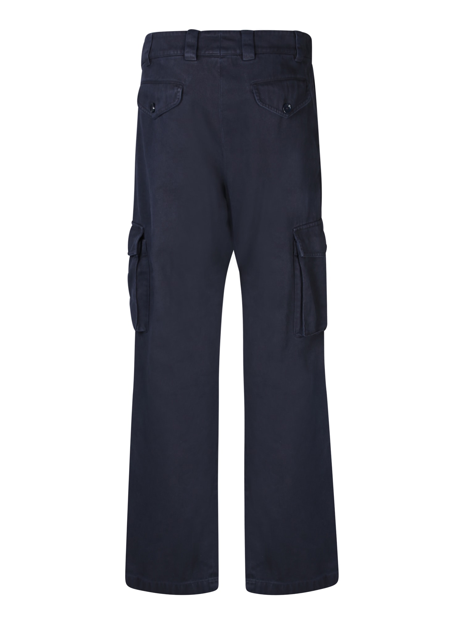 Shop Dolce & Gabbana Cargo Blue Trousers