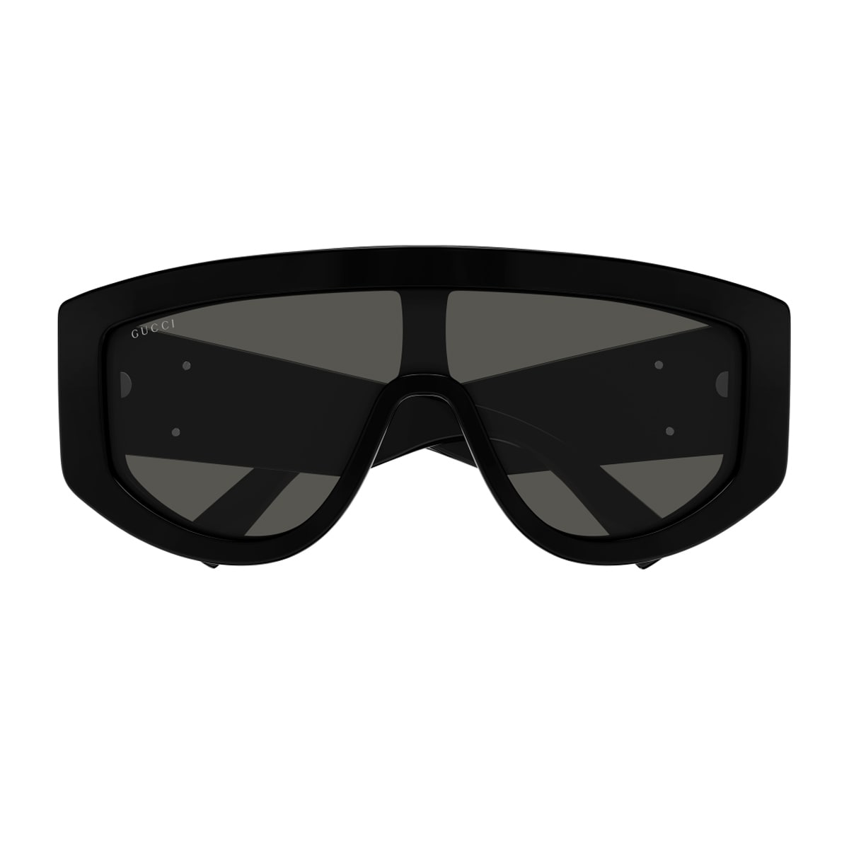 Gucci Gg1950s Linea Emblem 001 Black Grey Sunglasses In Black