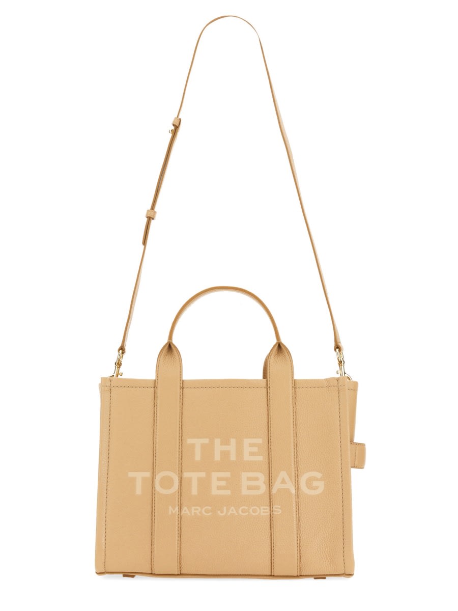 Marc Jacobs The Tote Medium Bag In Sand