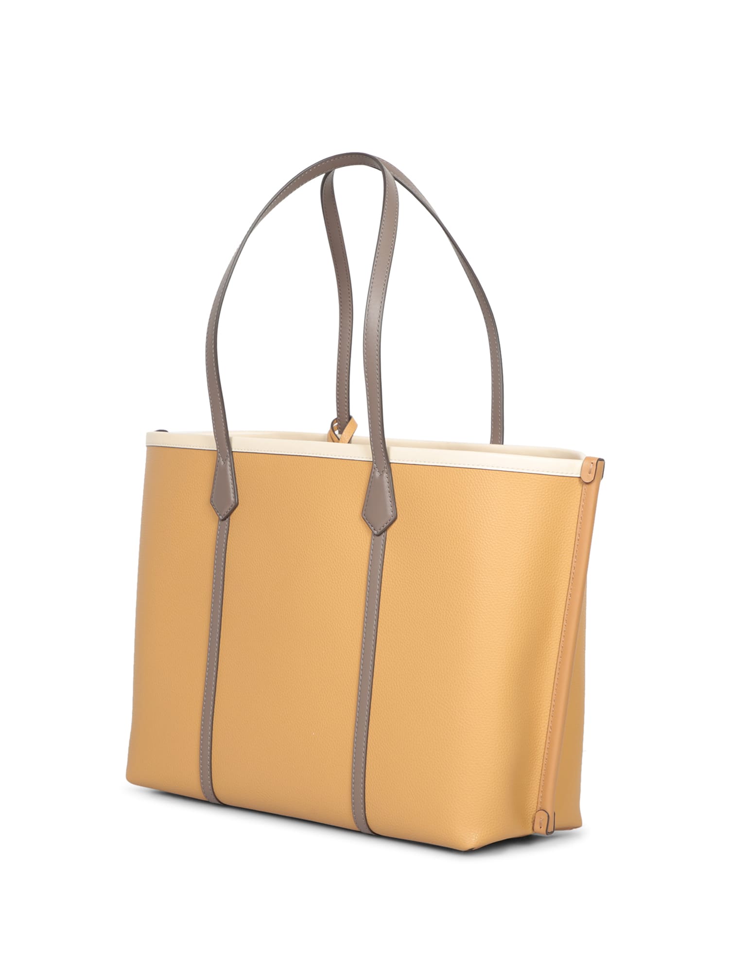 Tory Burch Perry Logo Embossed Shopper Bag In Multi
