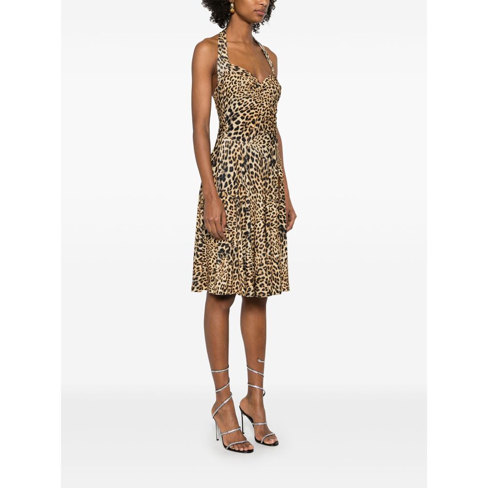 Norma Kamali Cayla Midi Dress In Multicolour