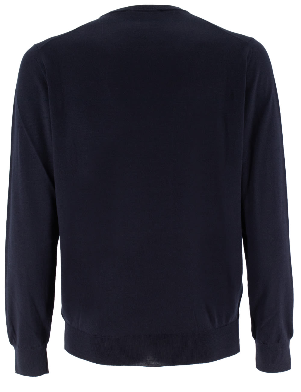 Shop Mauro Ottaviani Sweater In Dark Navy