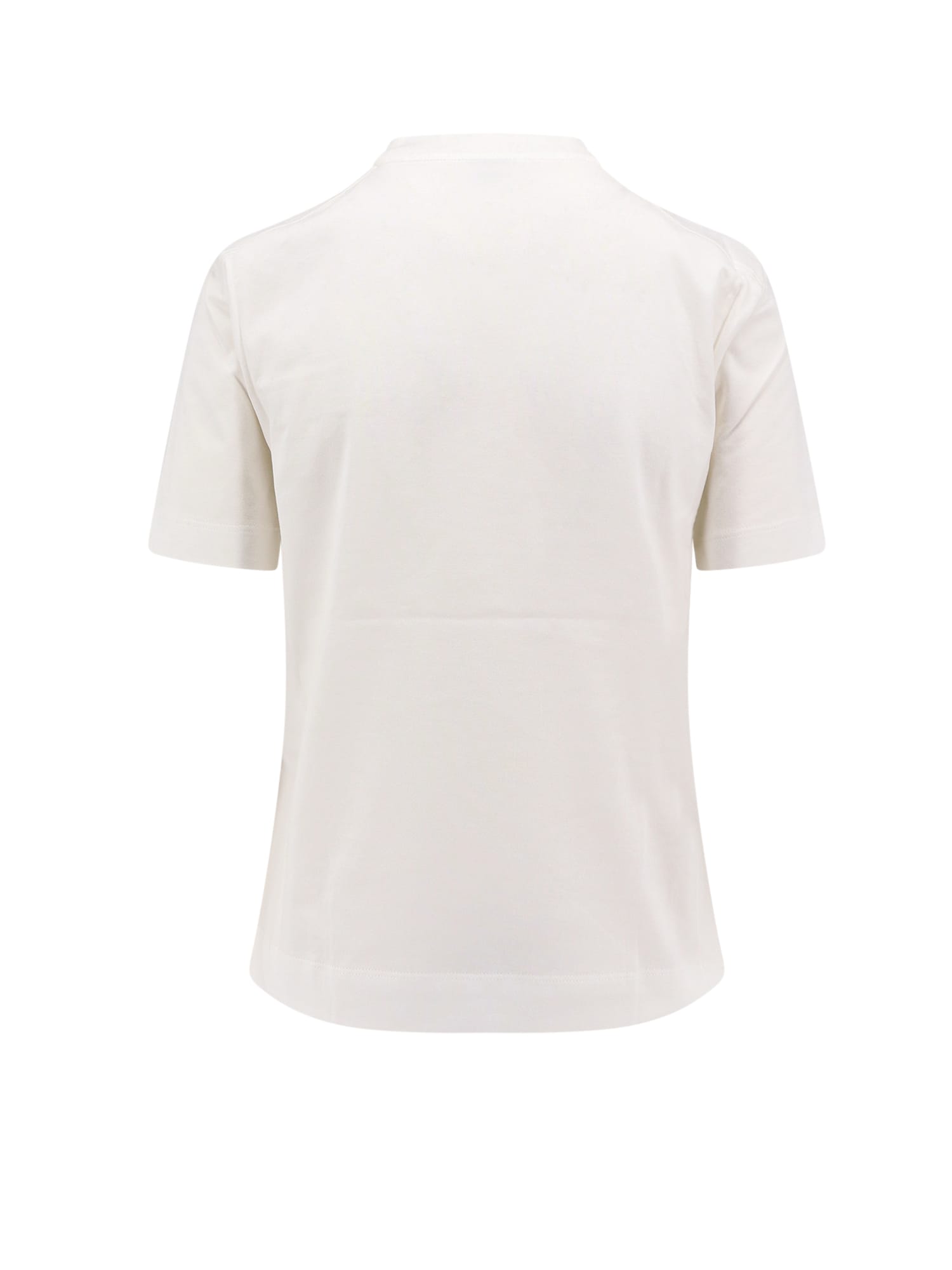 Shop Brunello Cucinelli T-shirt In White