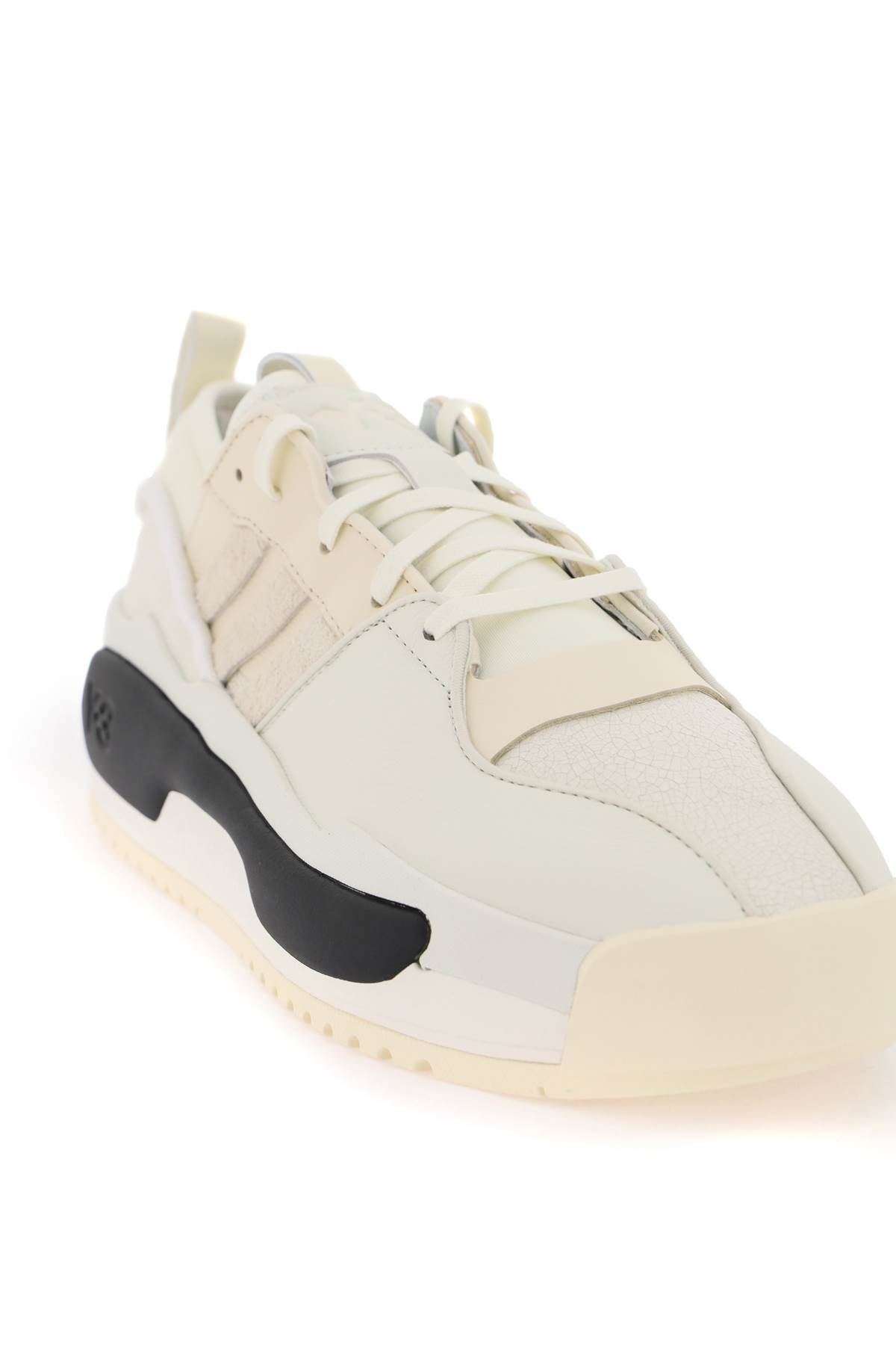 Shop Y-3 Rivalry Sneakers In Off White Wonder White (white)