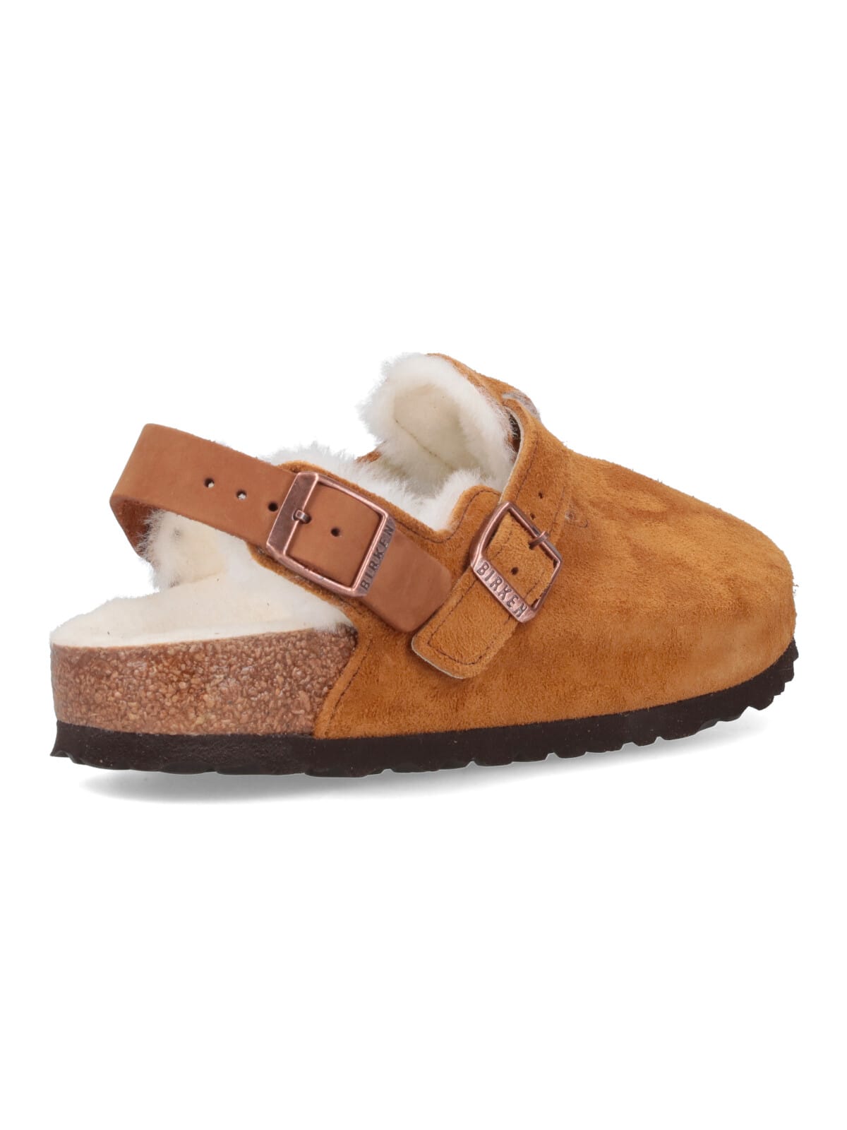 Birkenstock Ciabatta Tokio Inside Shearling Mink In Brown