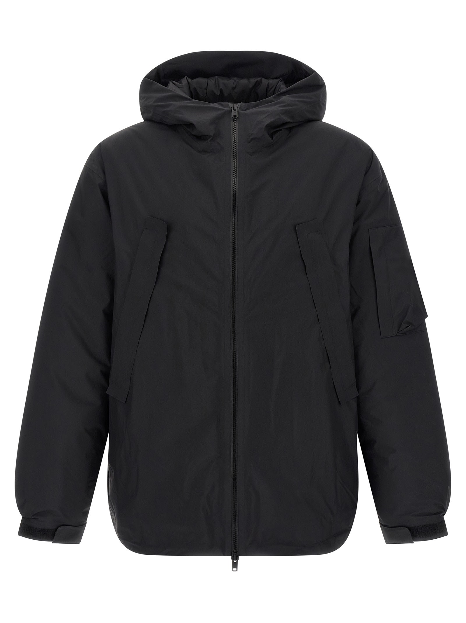 Y-3 M Gtx Puffer Jackets Black In Black