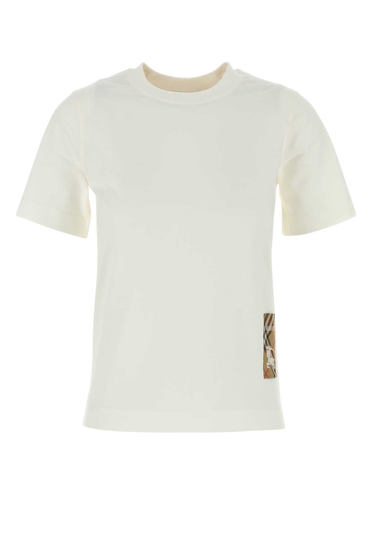 White Cotton T-shirt