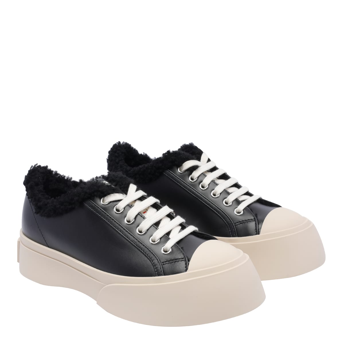 Shop Marni Pablo Sneakers In Black