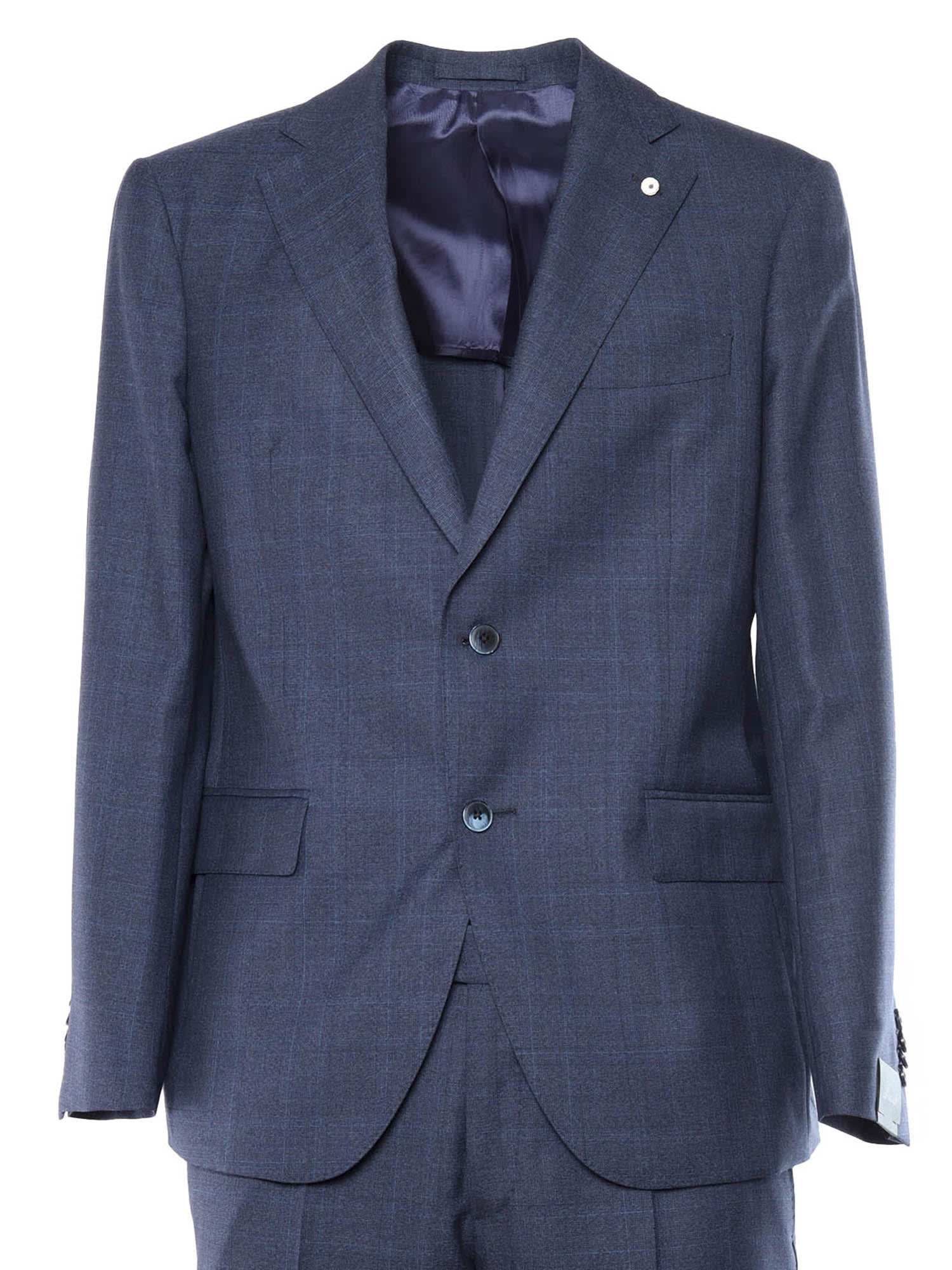 Shop L.b.m 1911 Suit In Blue