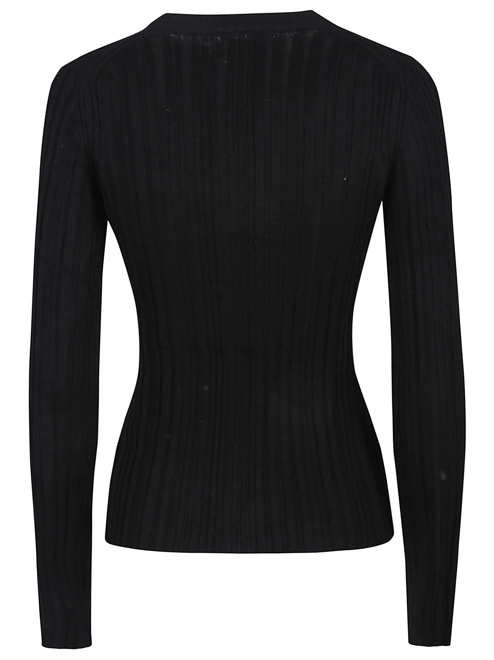 LOULOU STUDIO ELSA RIB LONGSLEEVE TOP 