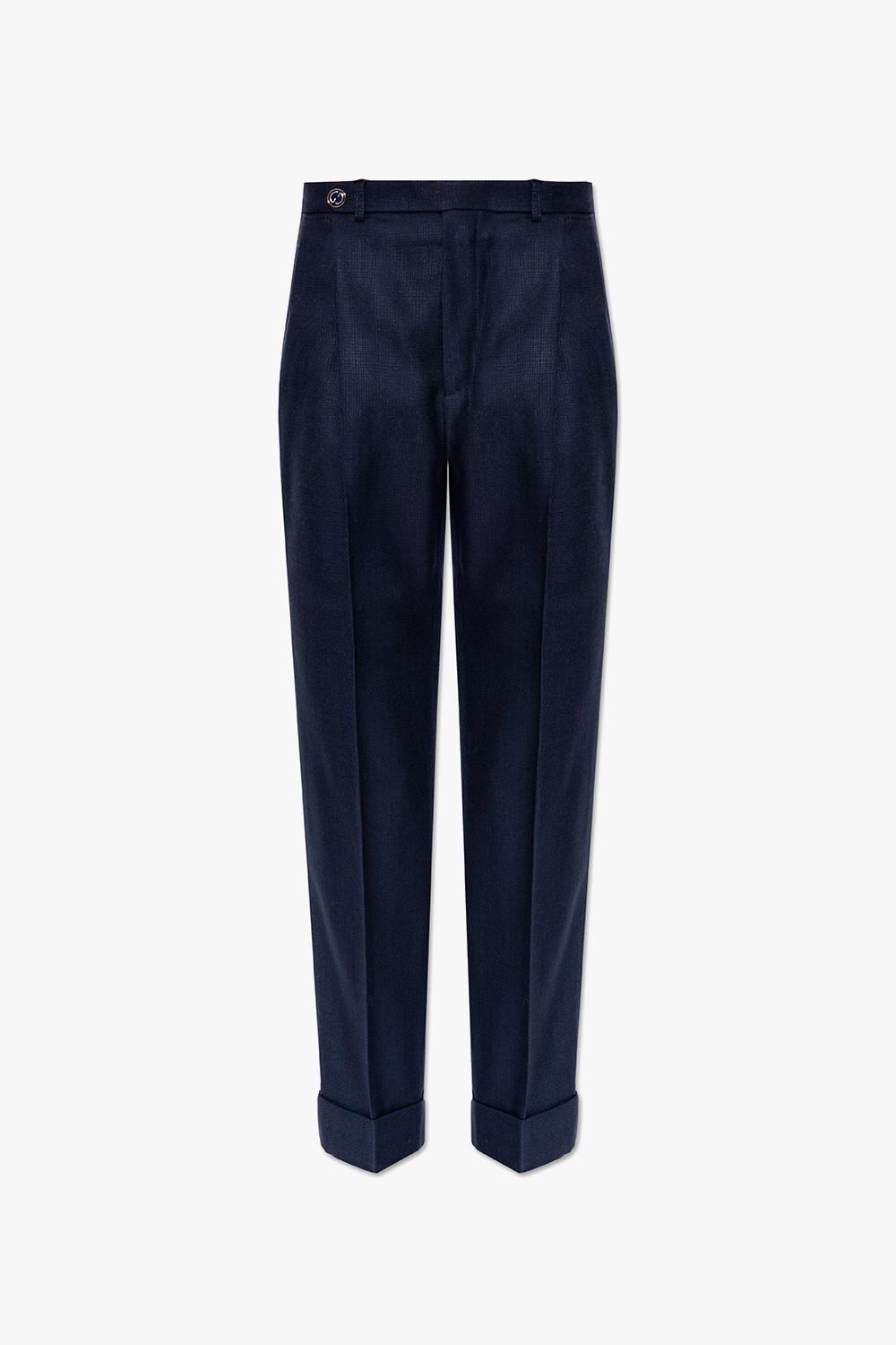 Gucci Pleat-front Trousers