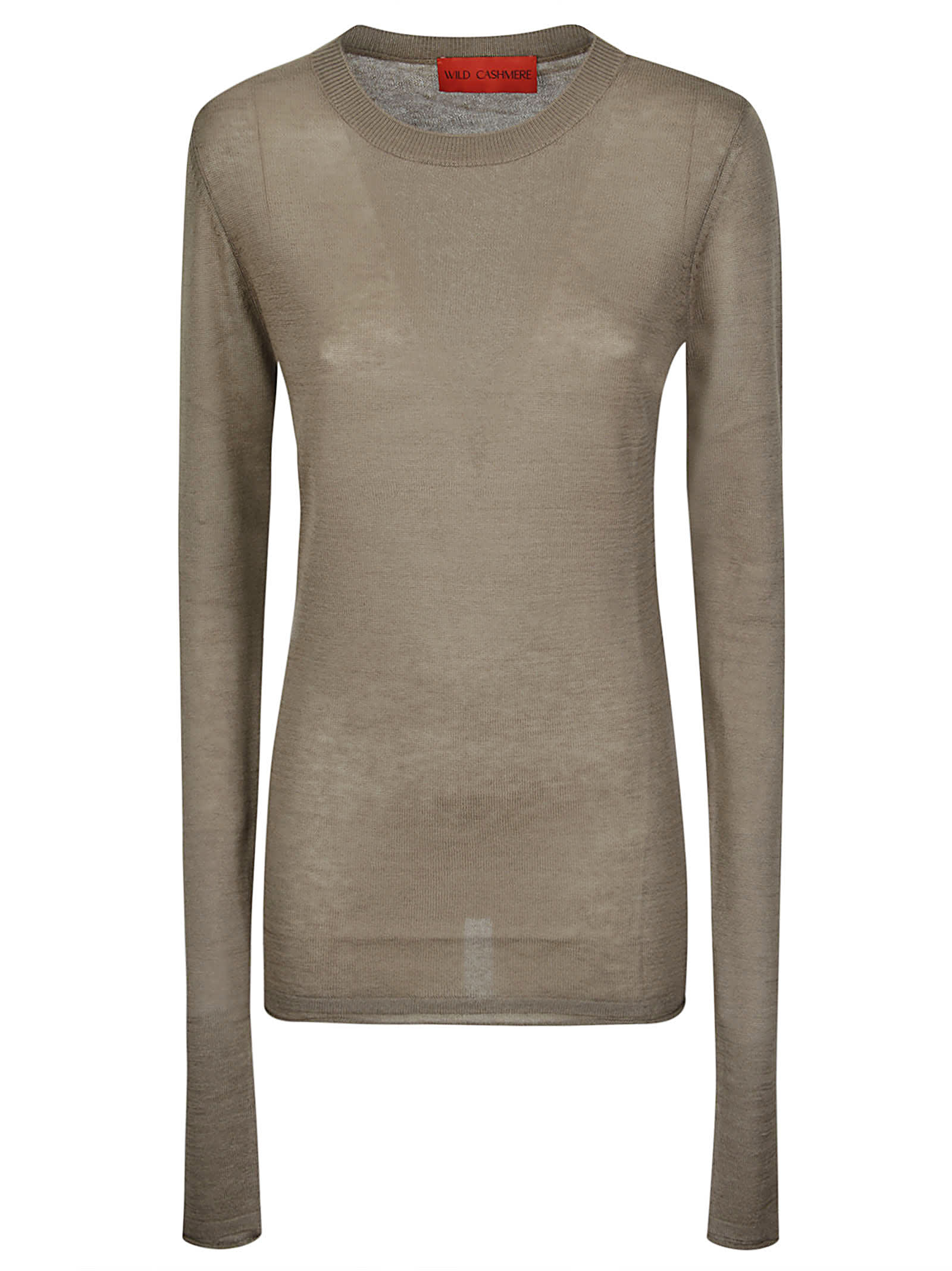 Wild Cashmere Extra Long Sleeve G/neck Jumper In 190