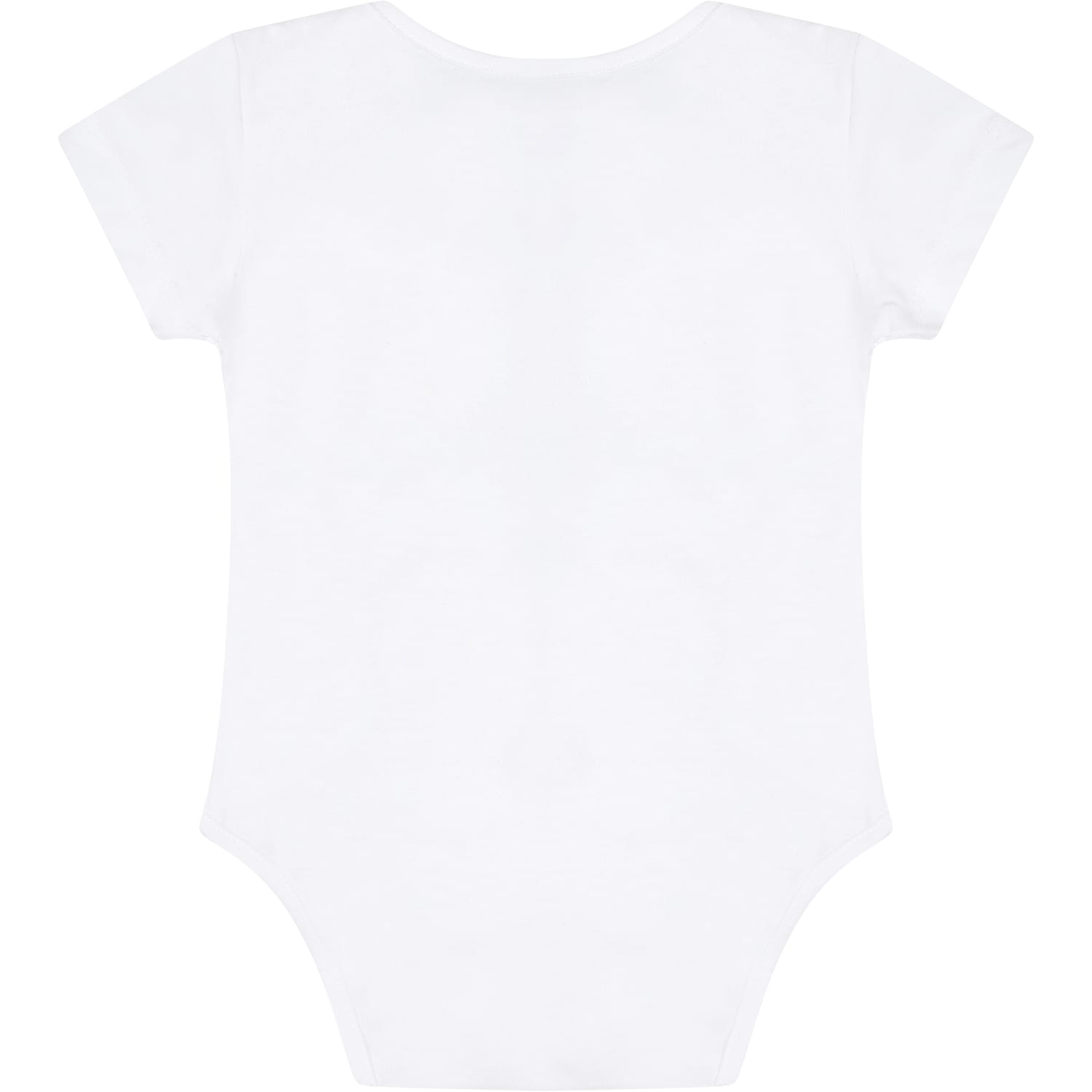 Shop Moschino White Body For Baby Kids With Logo