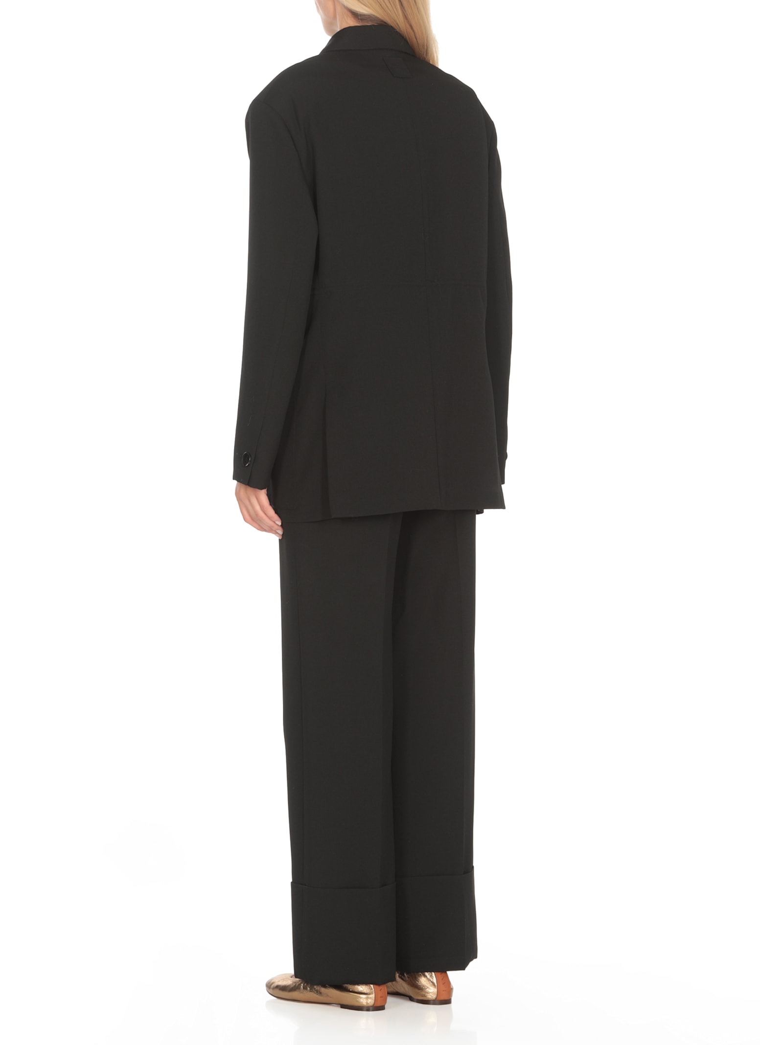 Lanvin Wool Blazer In Black