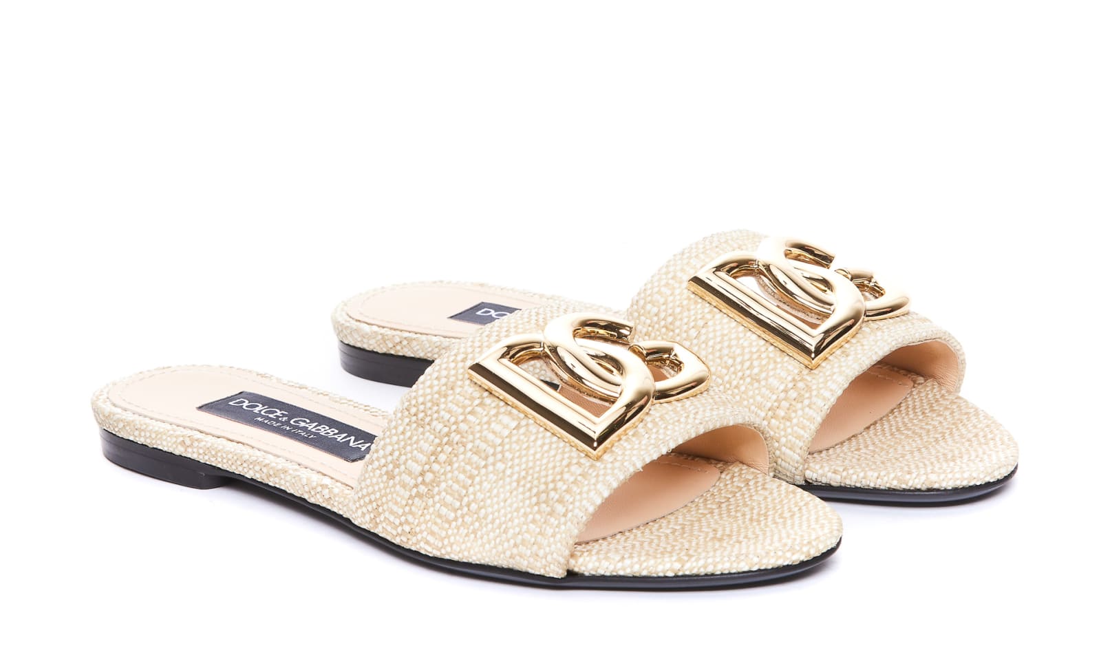 Shop Dolce & Gabbana Dg Logo Sandals