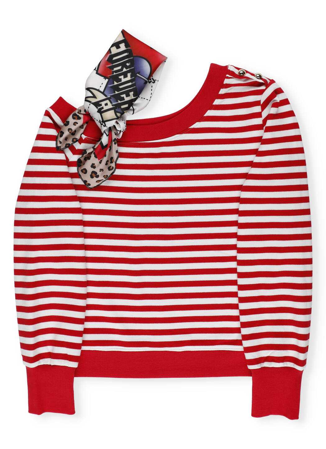 Liu-Jo Striped Sweatshirt
