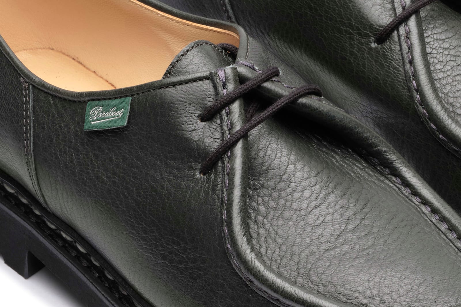 Paraboot Michael Derby Shoes In Blue