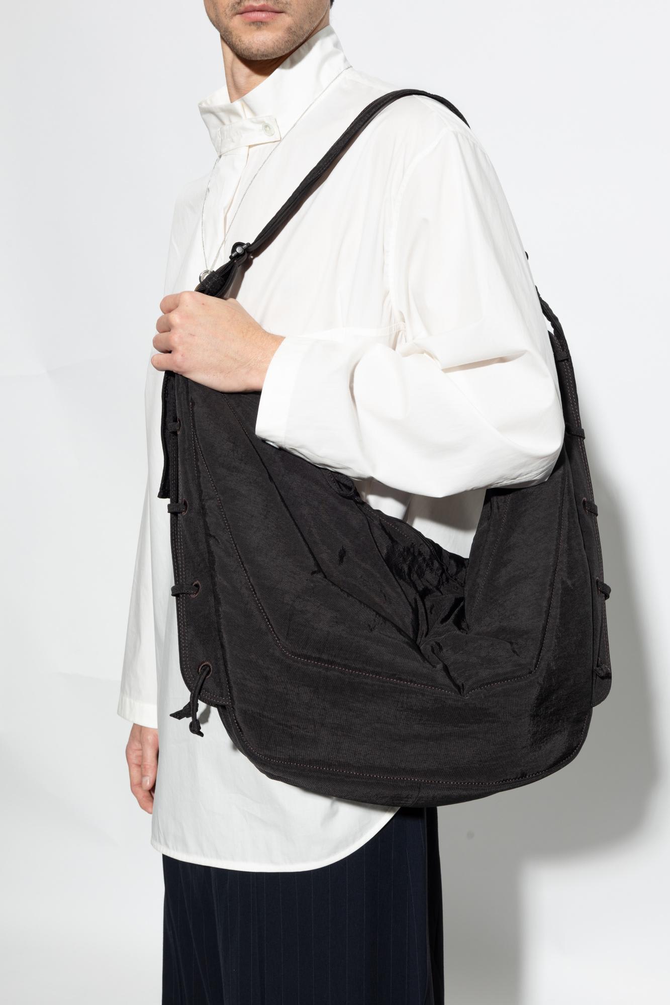 Lemaire Shoulder Bag Soft Game Large In Brown
