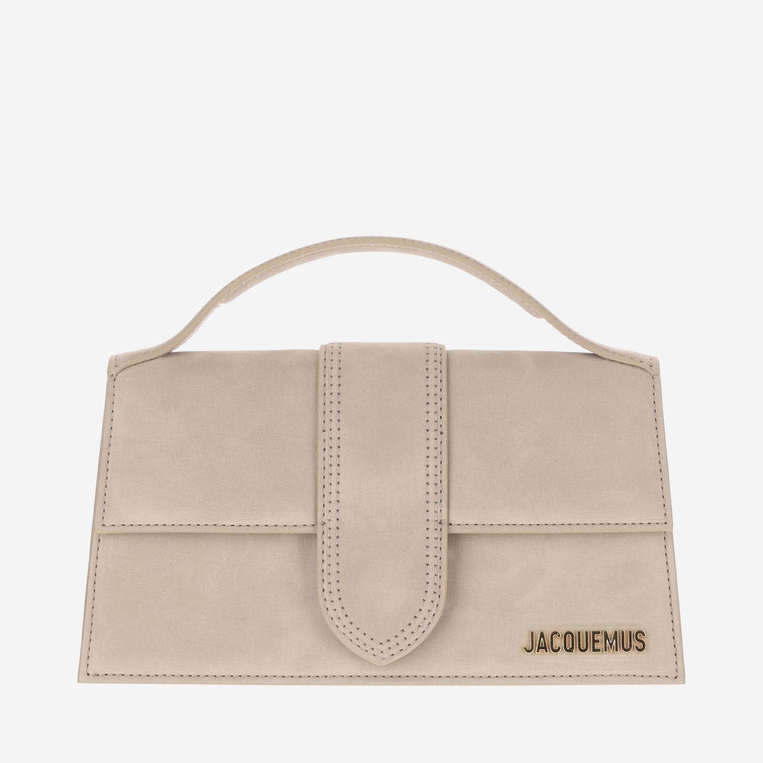 Jacquemus Handle Strap Shoulder Bag In Neutral