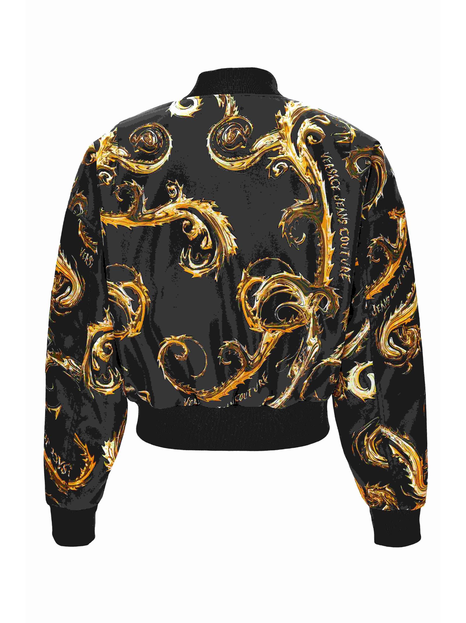 Shop Versace Jeans Couture Outerwear In Black