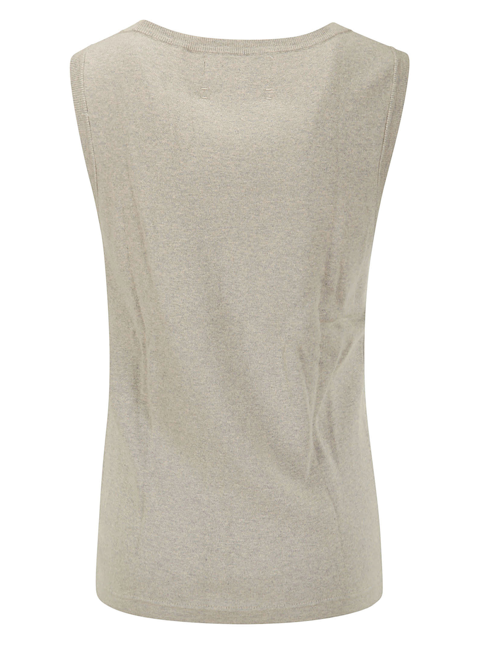 Shop Extreme Cashmere Singlet In Moss