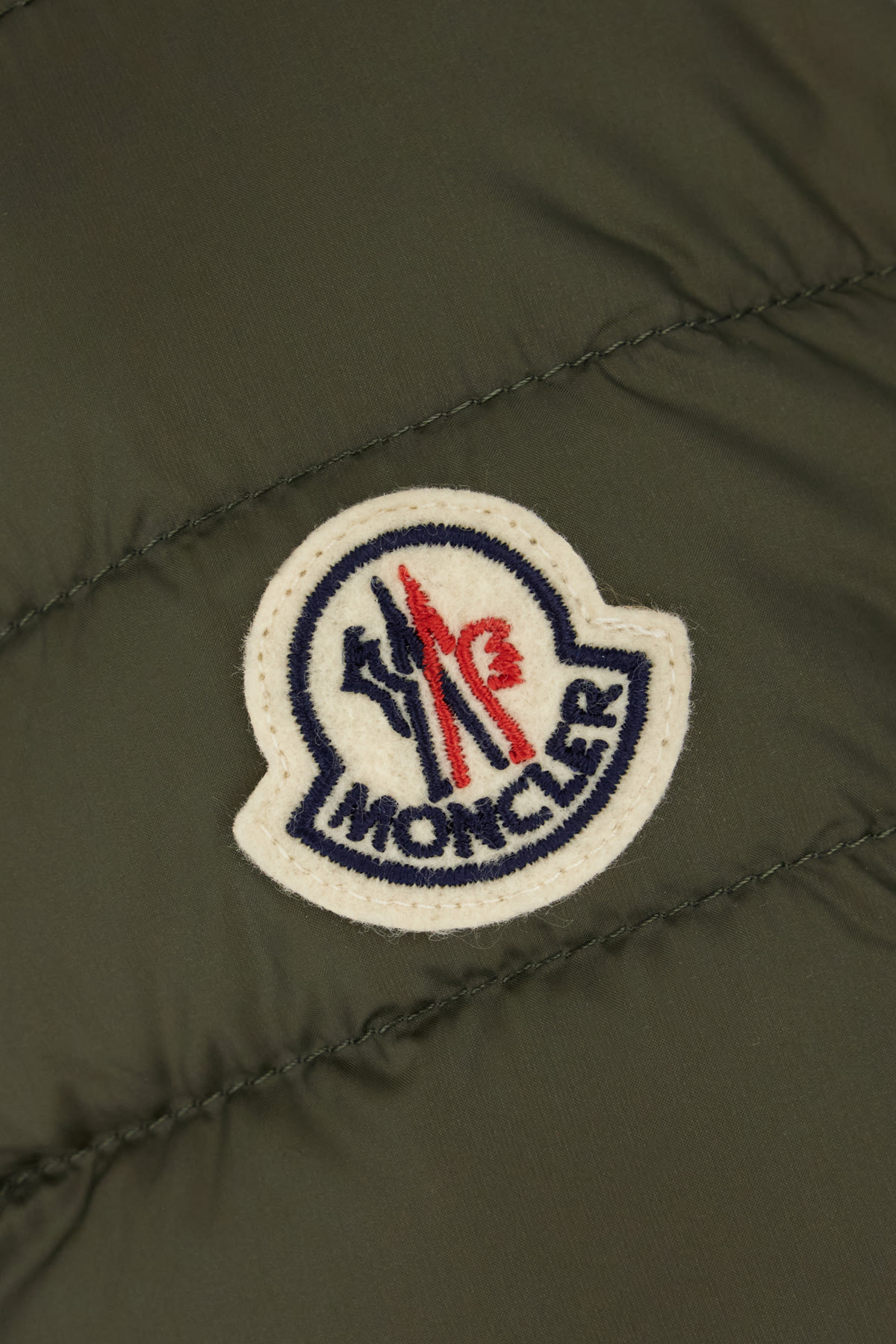 Moncler Women Igelle Short Down Jacket In Green