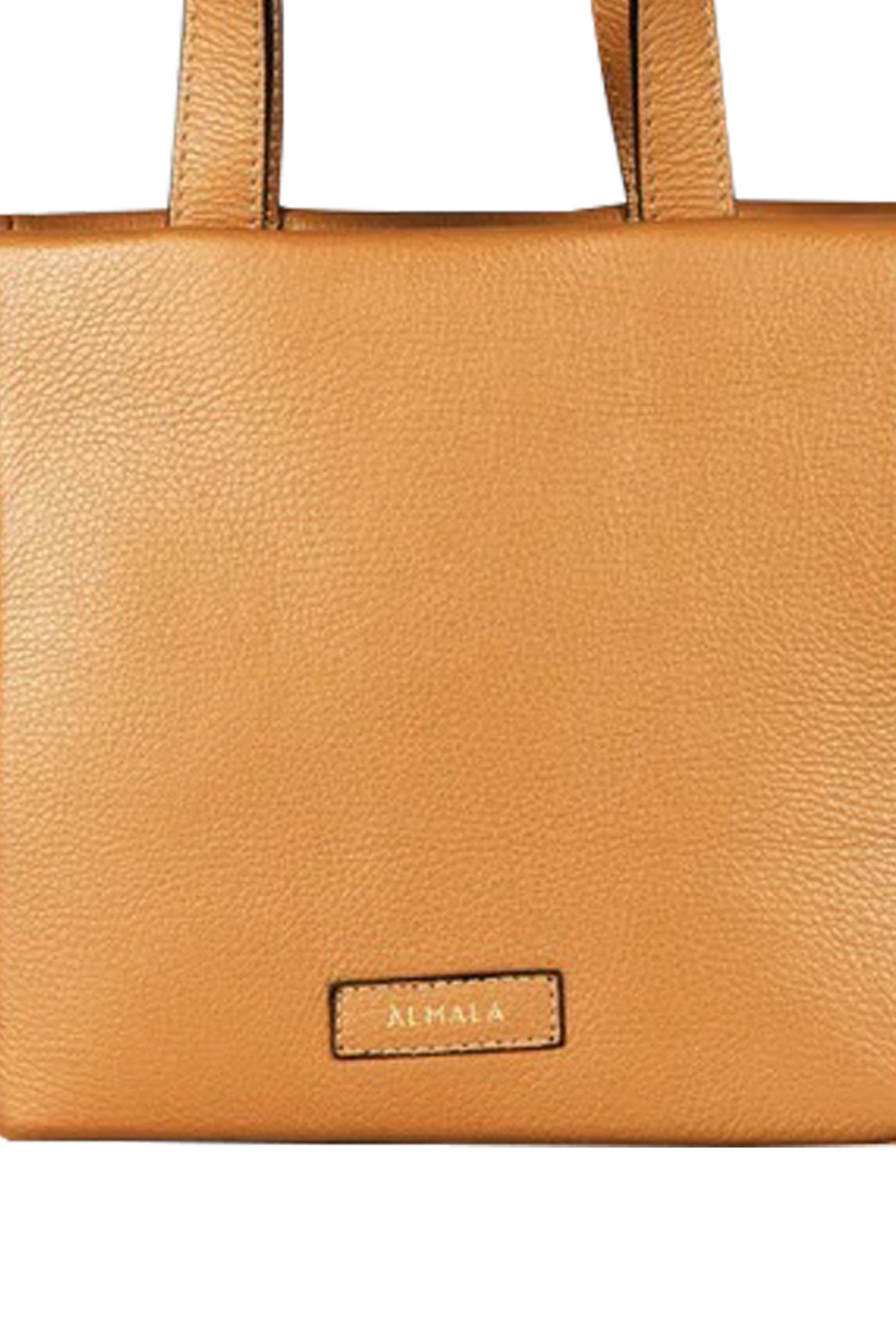 Shop Almala Kassandra Handbag In Brown