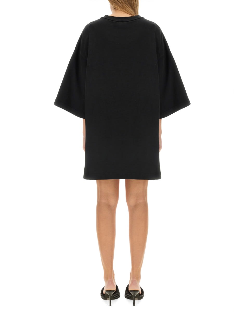 Shop Alexander Wang T Oversize Fit T-shirt In Black