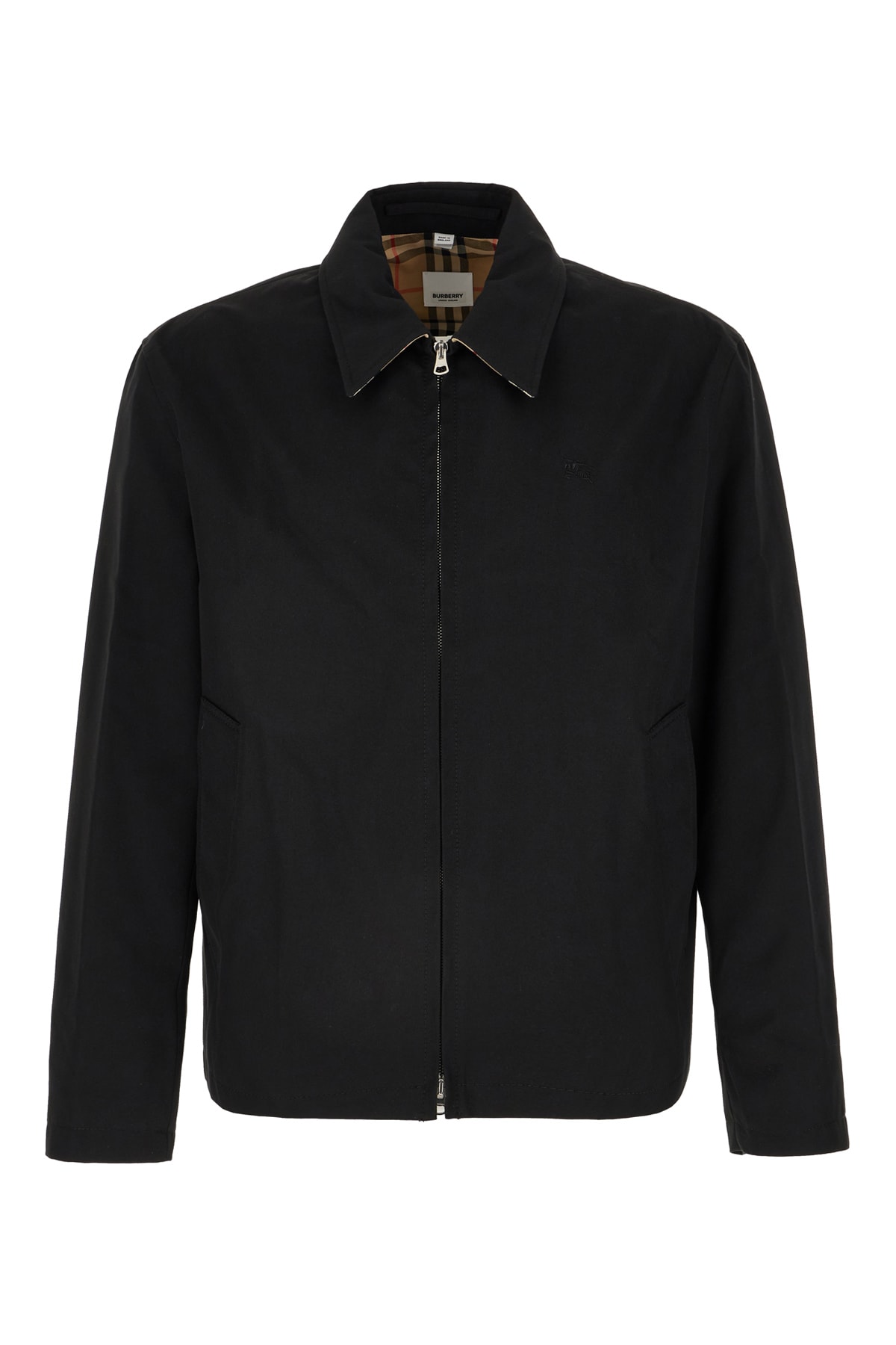 Burberry Black Cotton Jacket