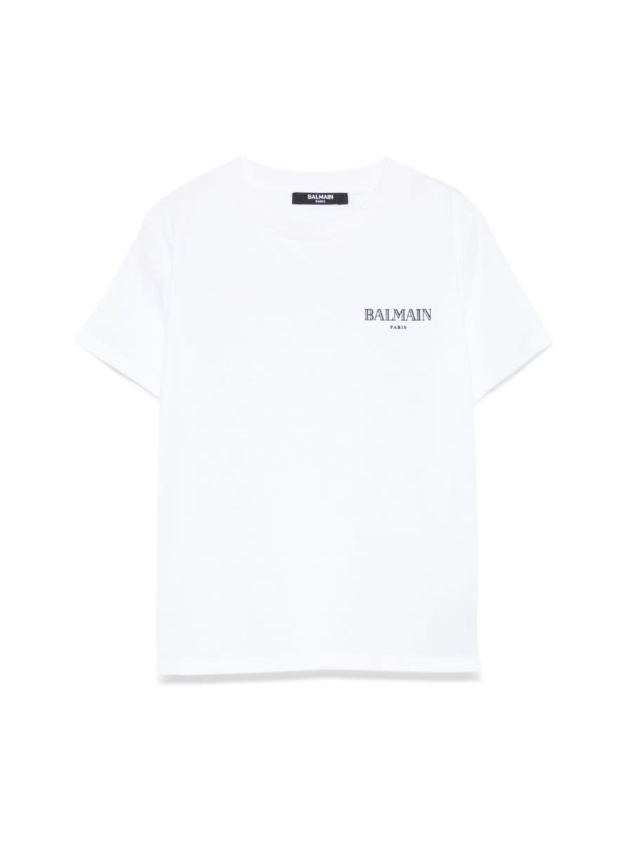 BALMAIN T-SHIRT WITH LOGO