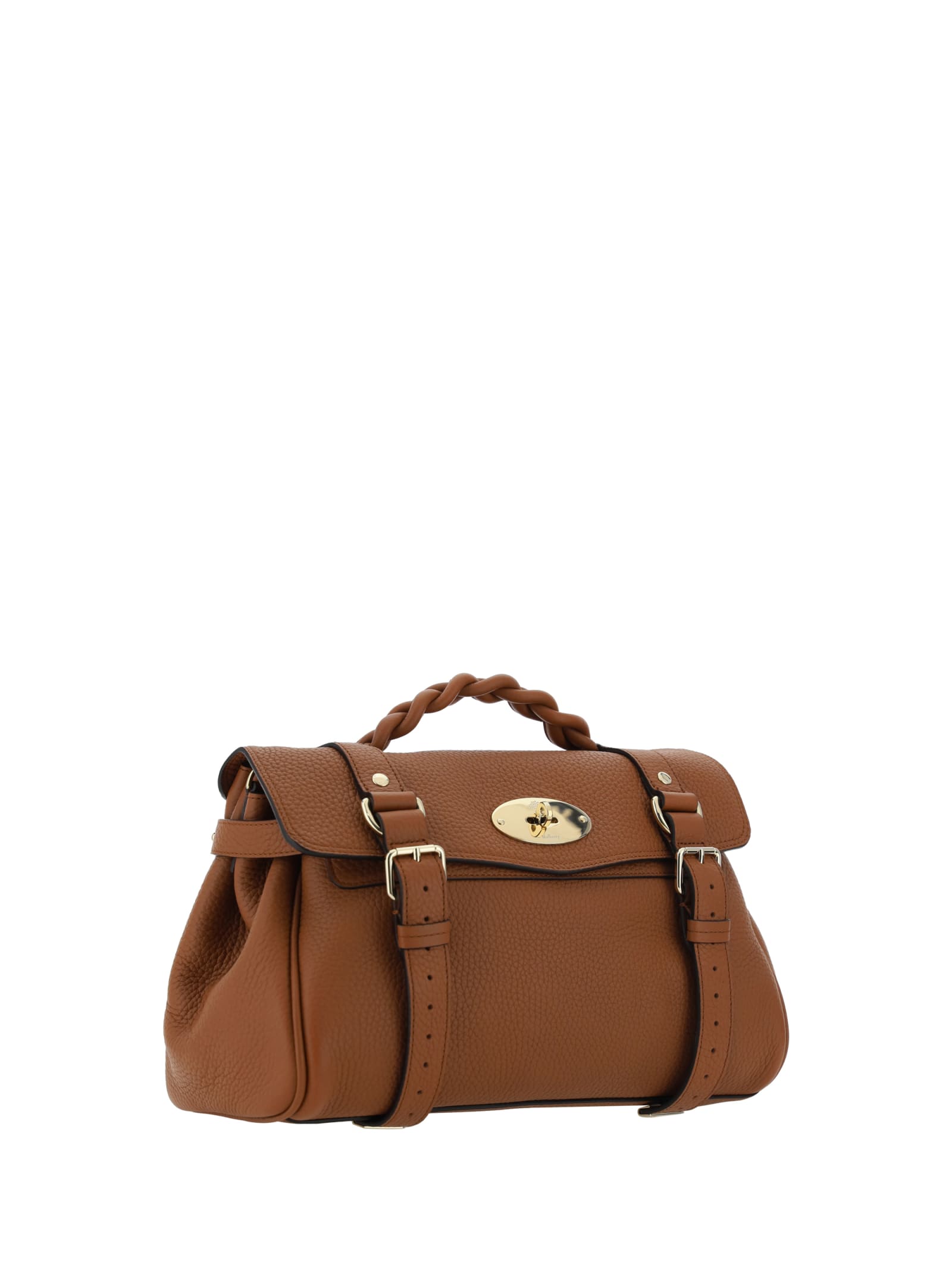 Shop Mulberry Alexa Handbag In Chestnut