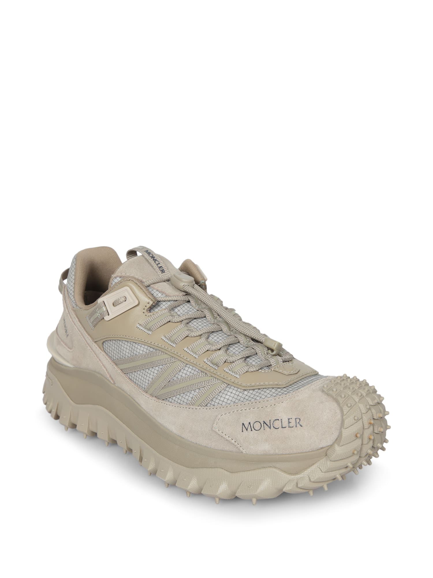 Moncler Men Trailgrip Low Top Sneakers In 23s