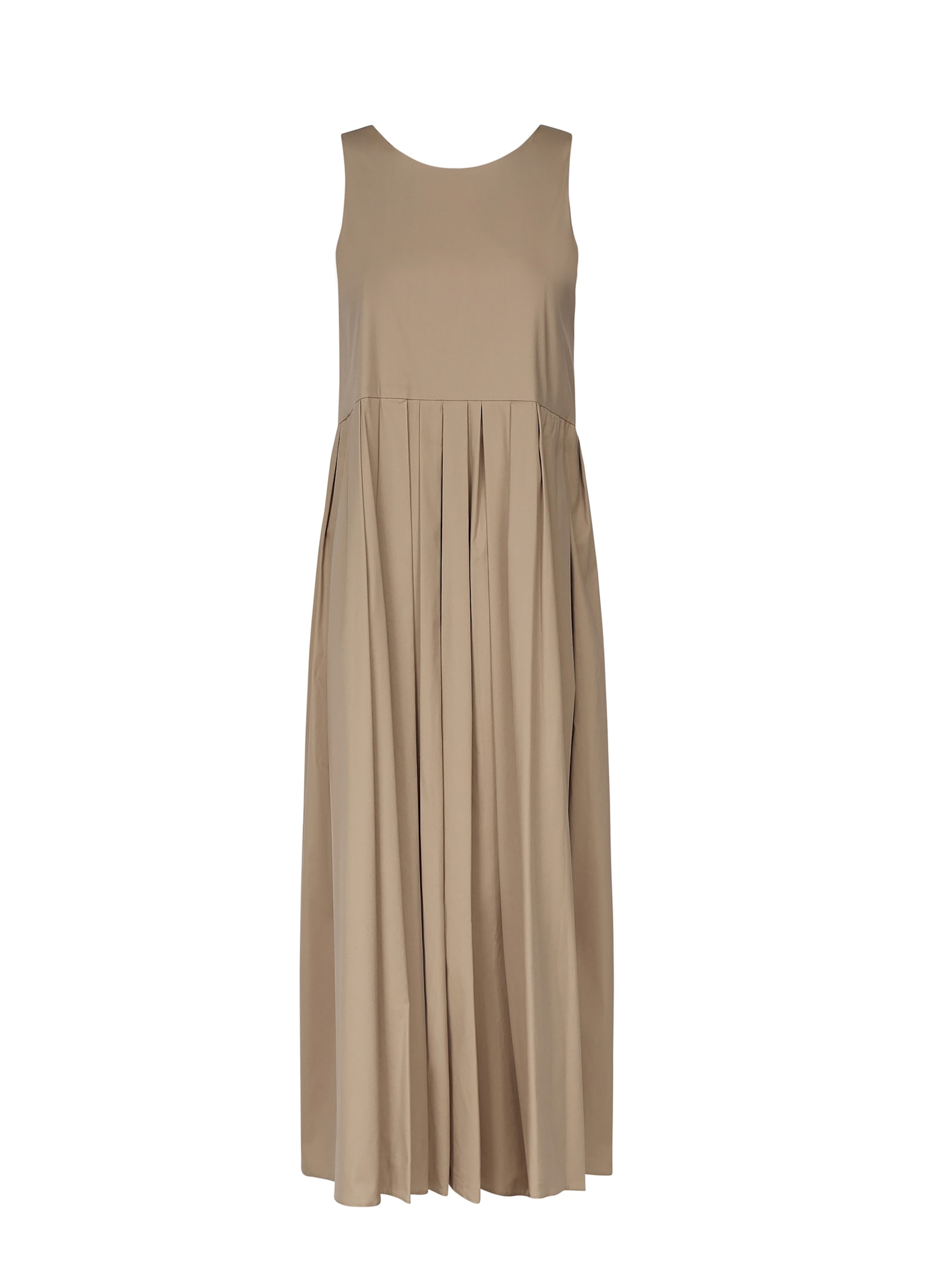 'S MAX MARA SLEEVELESS POPLIN DRESS