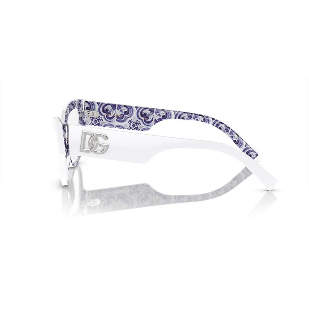 Dolce &amp; Gabbana Eyewear Glasses In Bianco