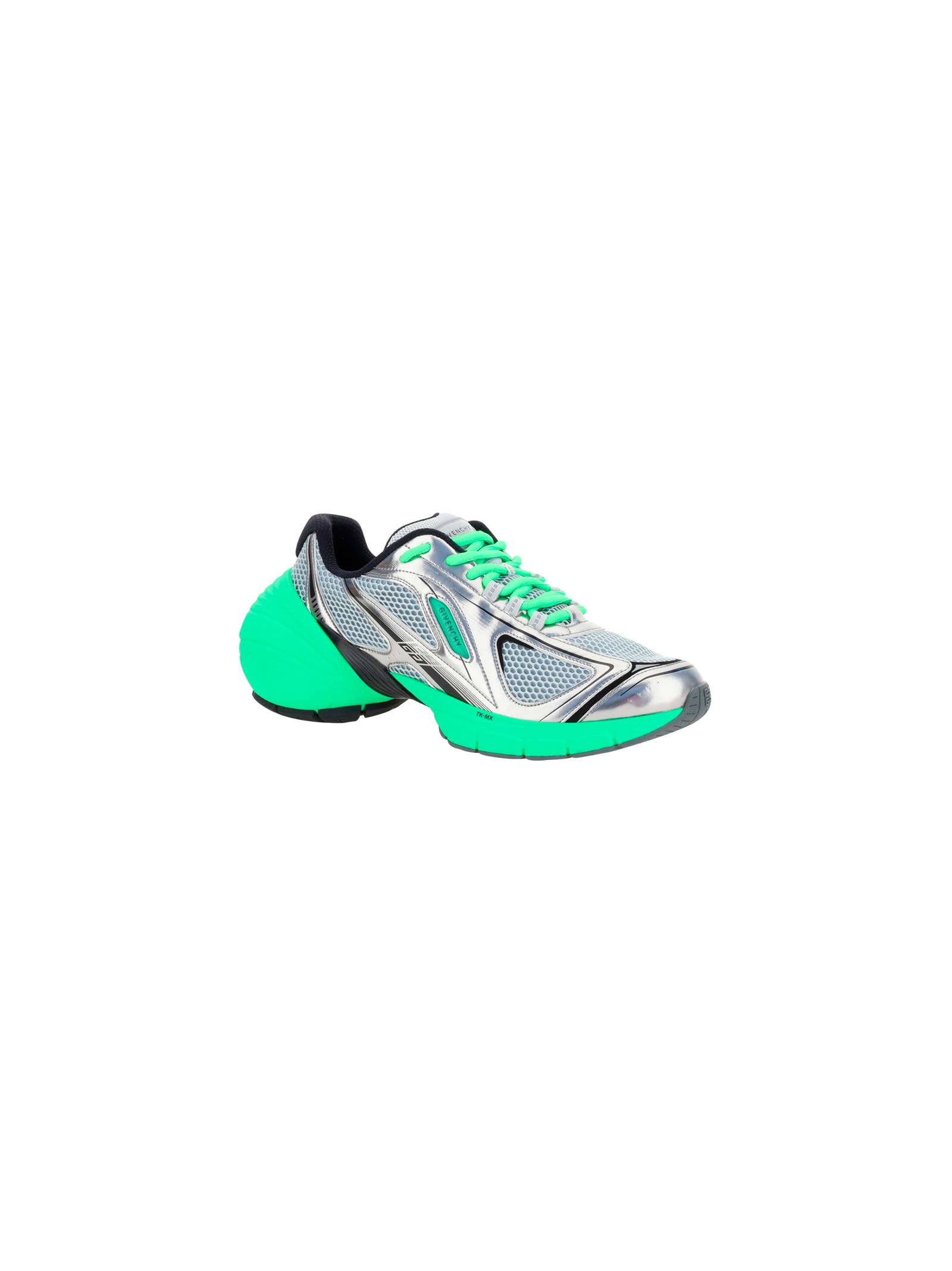 Shop Givenchy Tk-mx Runner Sneakers In Green