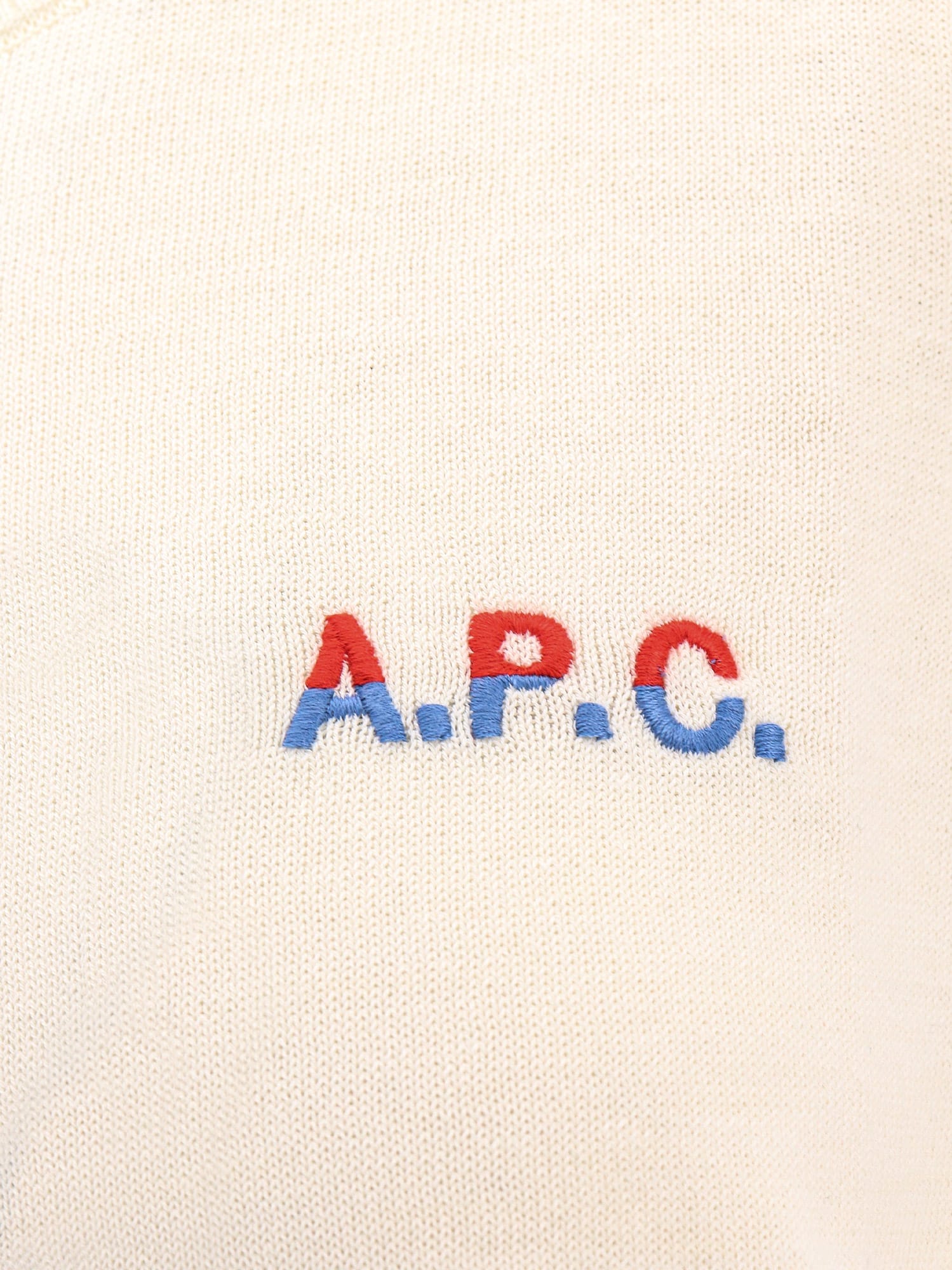 Shop Apc Sweater In White